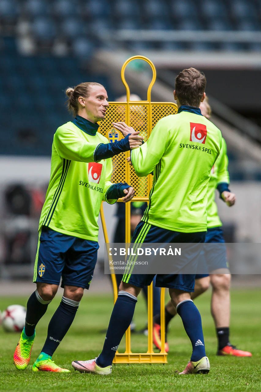 Niklas Hult med Marcus Rohdén