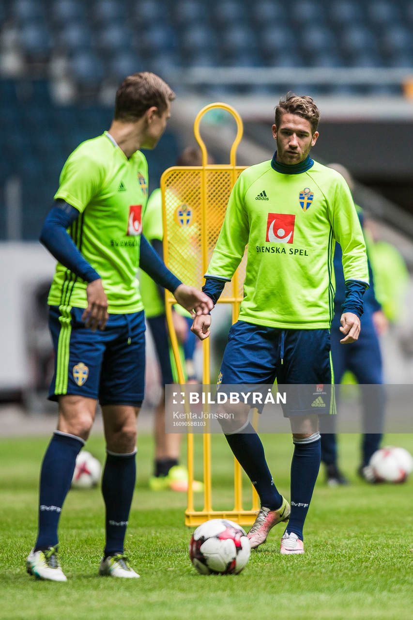 Marcus Rohdén med Viktor Claesson