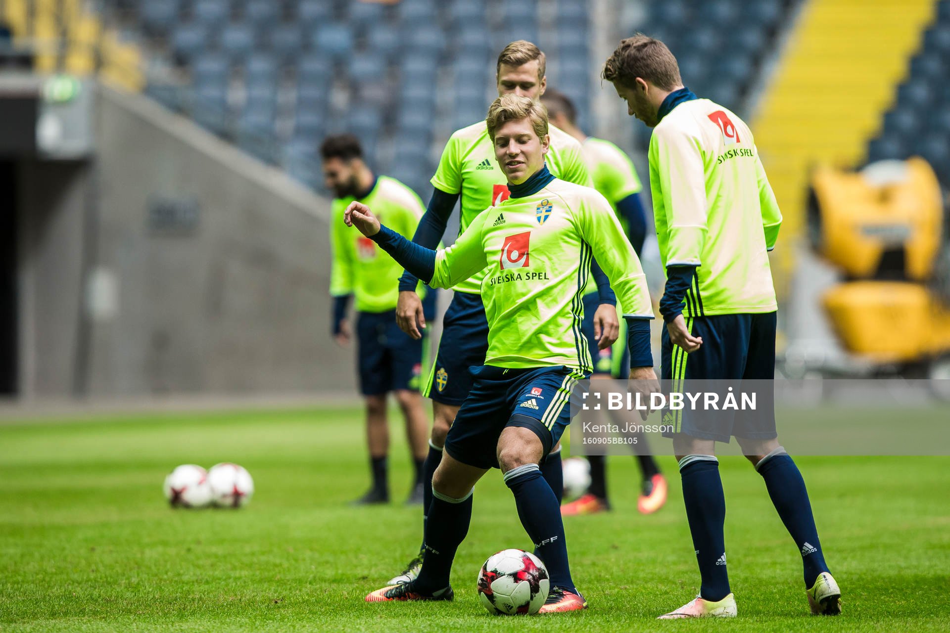 Alexander Fransson med Marcus Rohdén