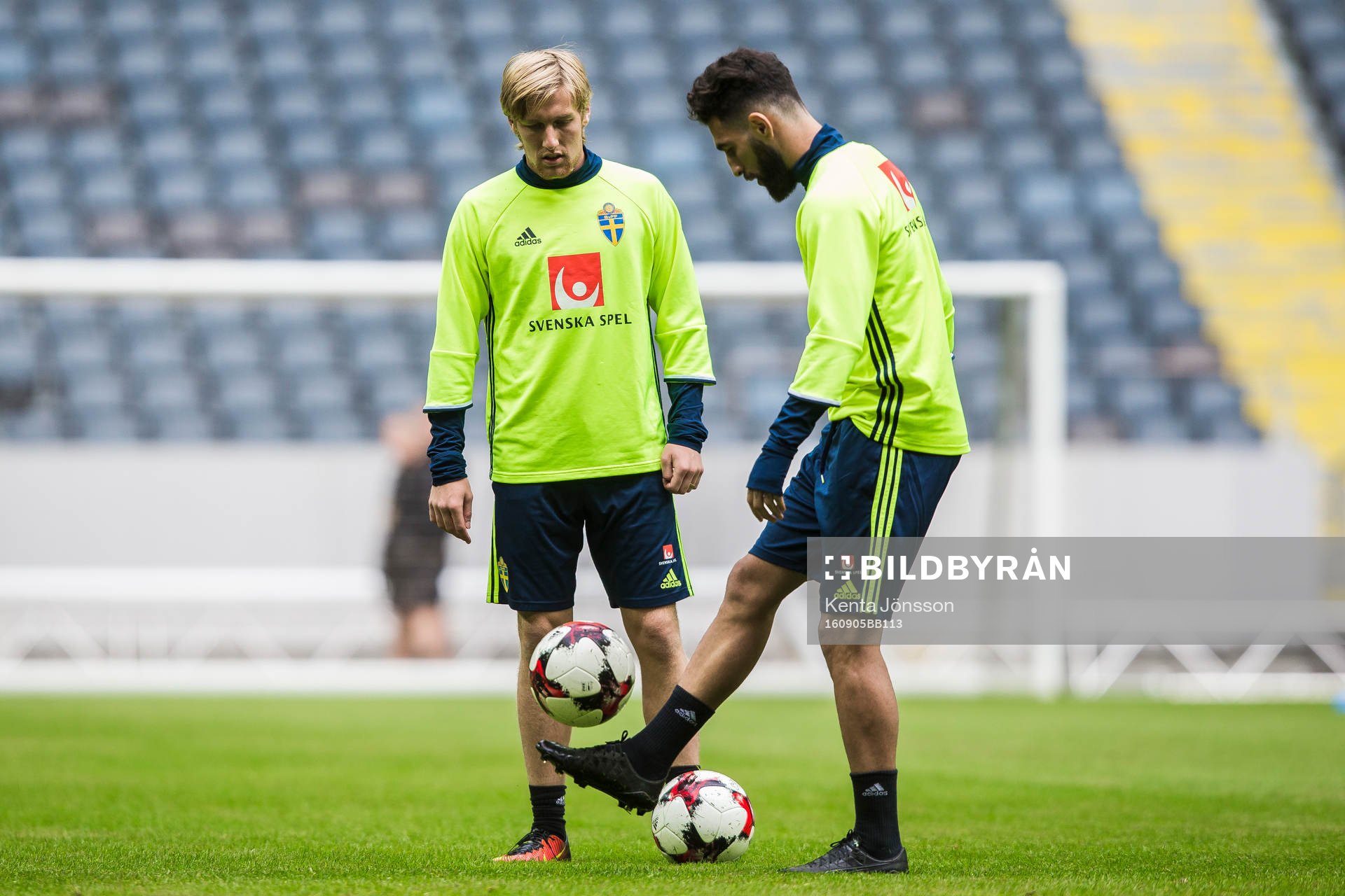 Emil Forsberg och Jimmy Durmaz