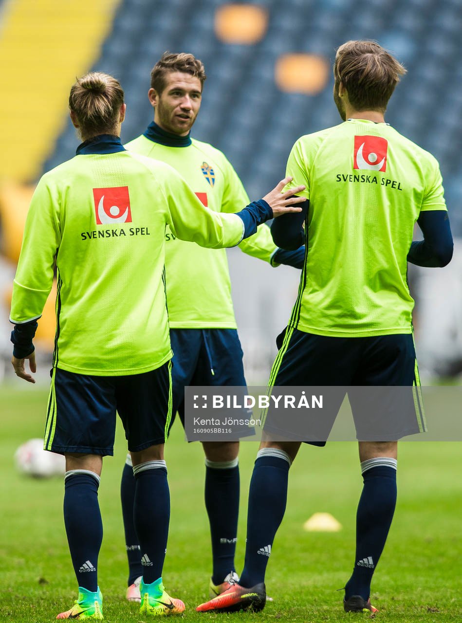 Marcus Rohdén med Christoffer Nyman och Niklas Hult