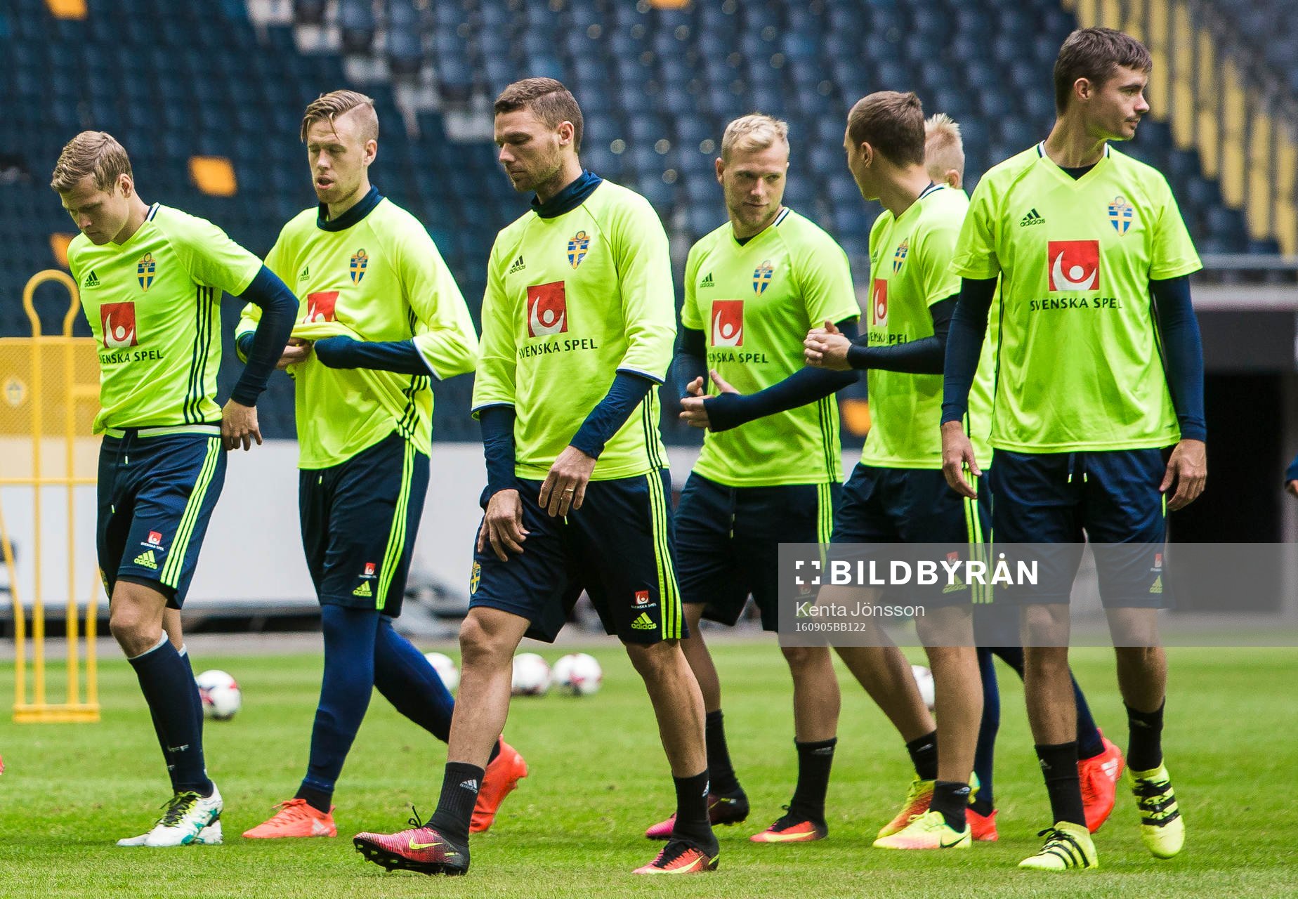Ludwig Augustinsson, Pontus Jansson , Marcus Berg , John