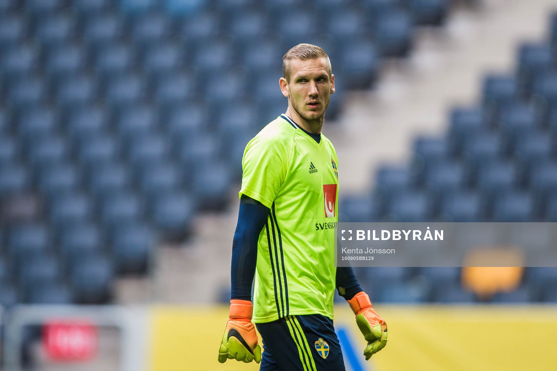 Sveriges målvakt Robin Olsen