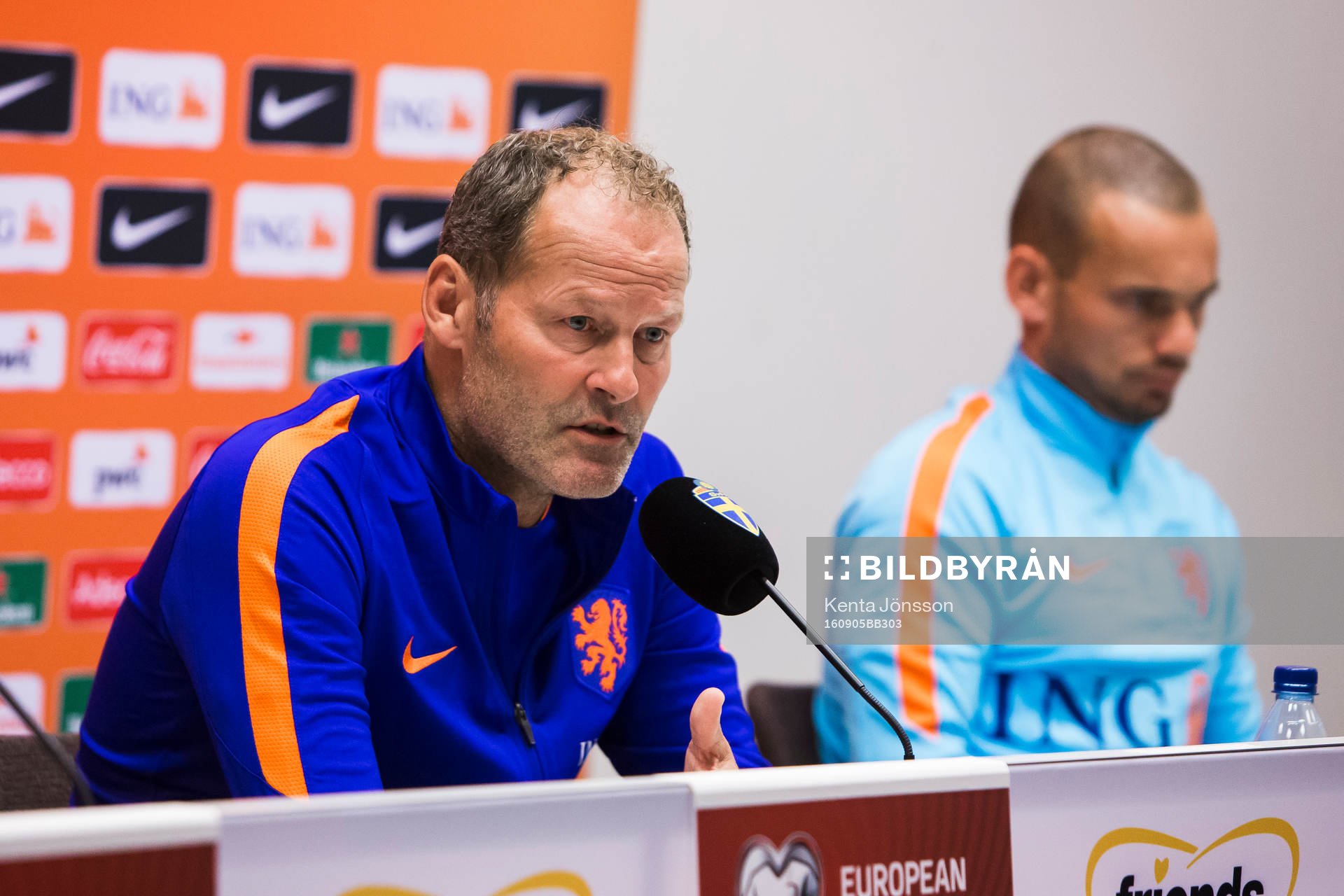 Hollands förbundskapten Danny Blind