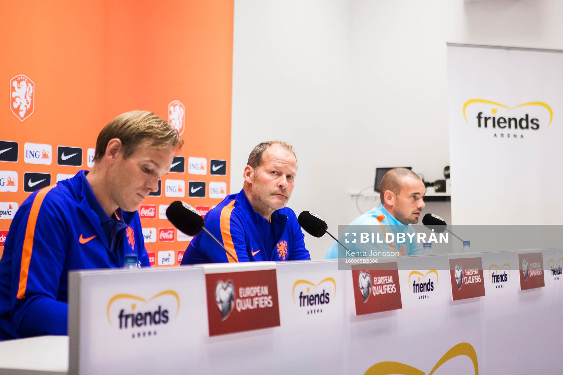 Hollands förbundskapten Danny Blind