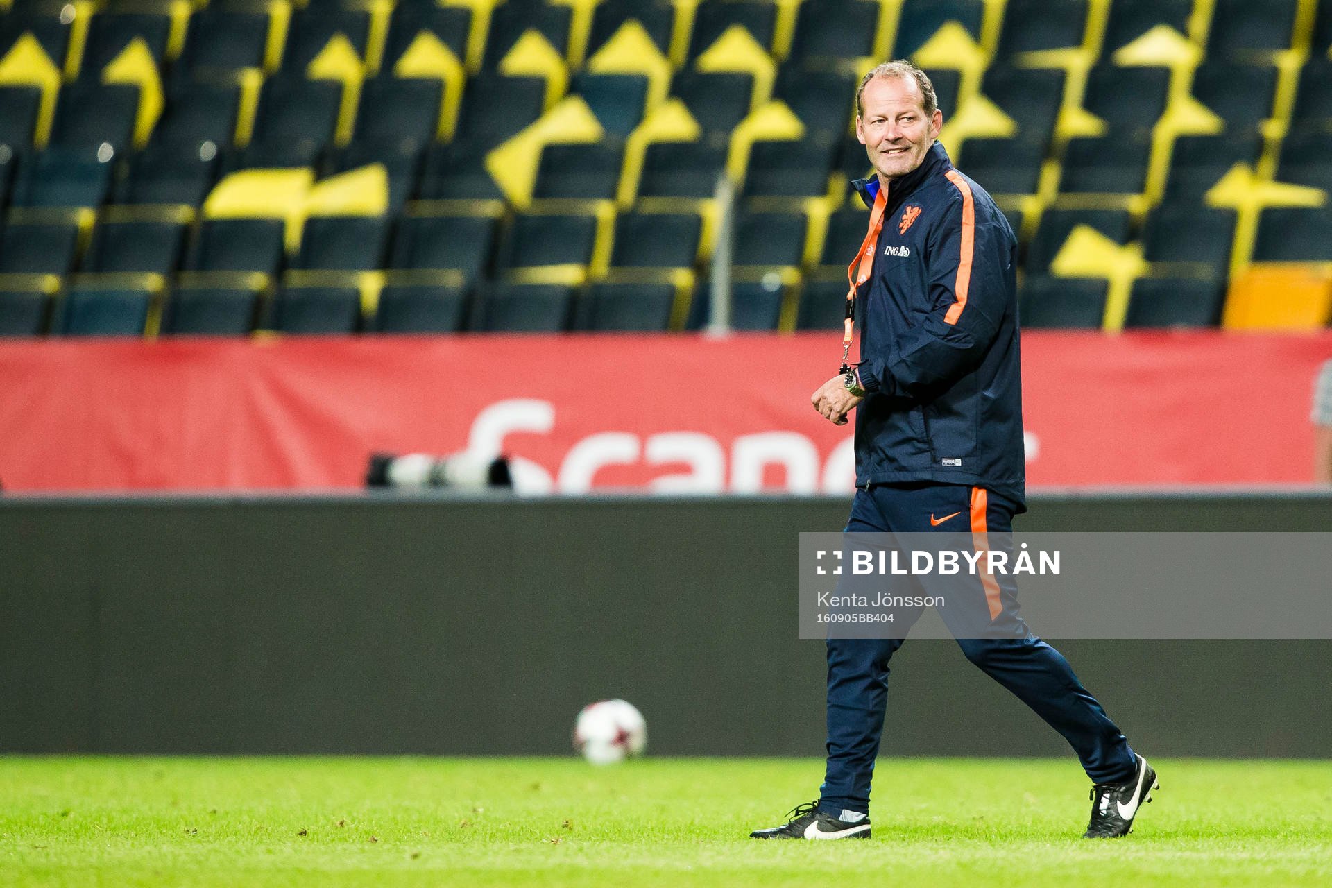 Hollands förbundskapten Danny Blind