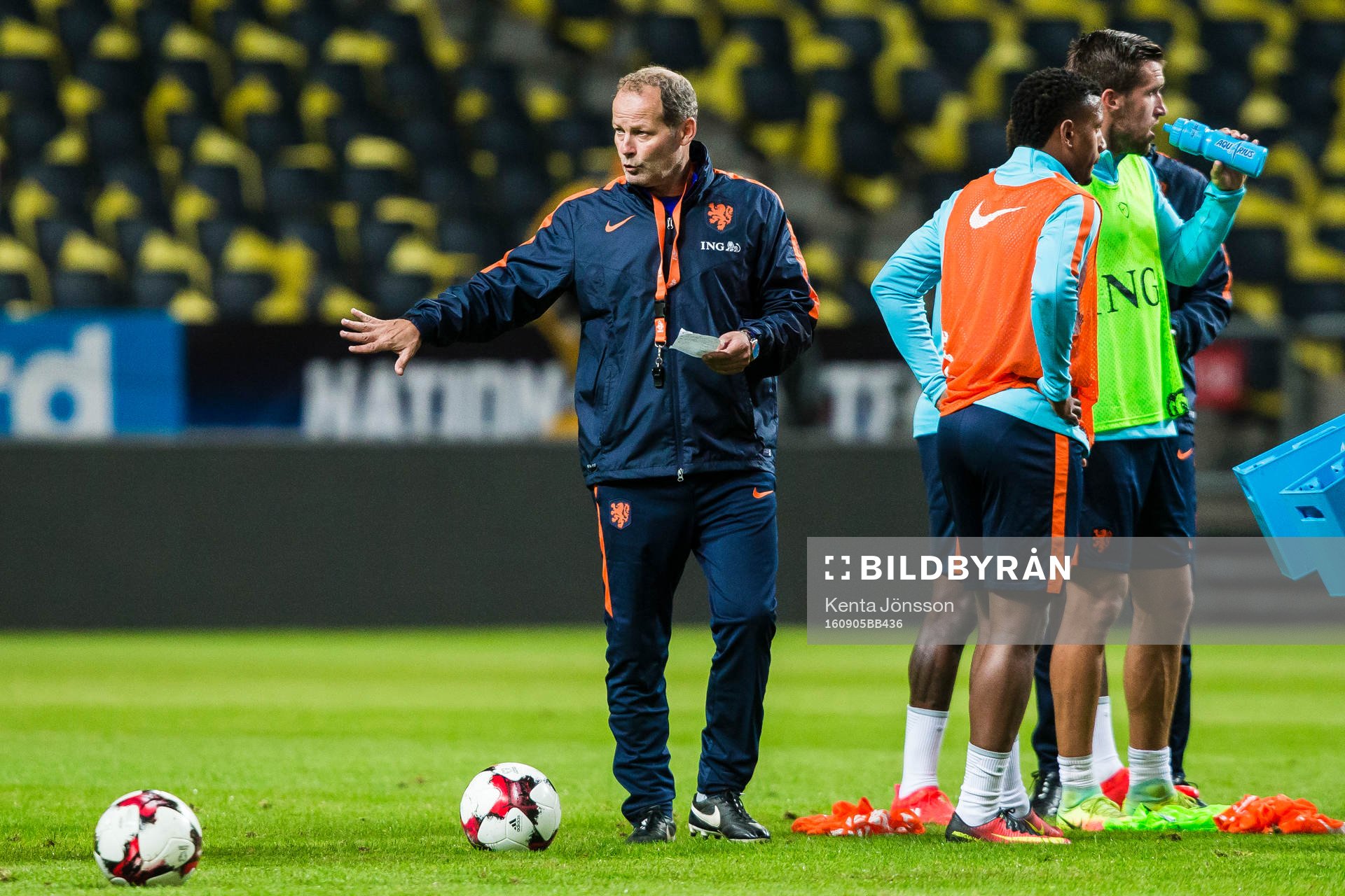 Hollands förbundskapten Danny Blind