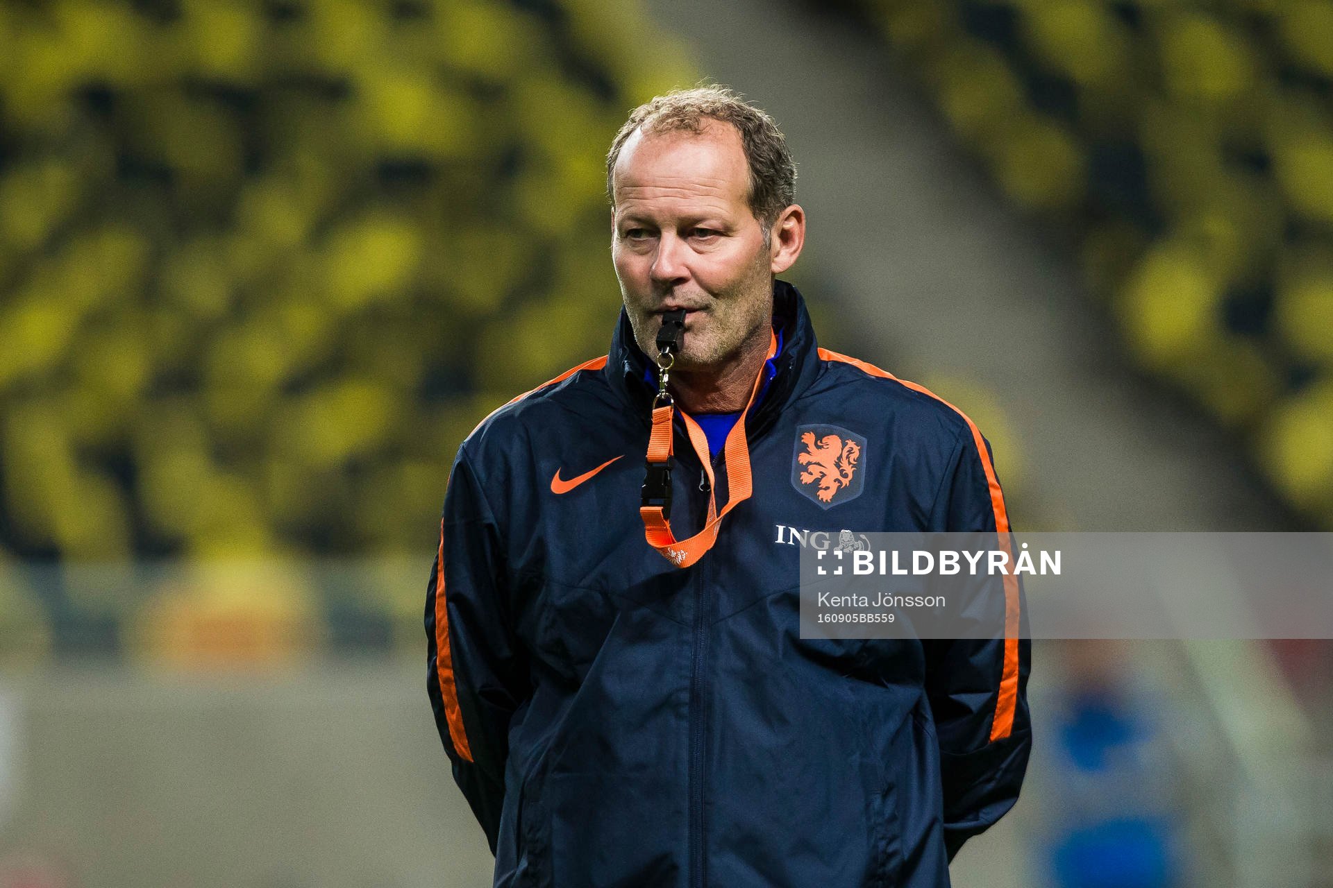 Hollands förbundskapten Danny Blind