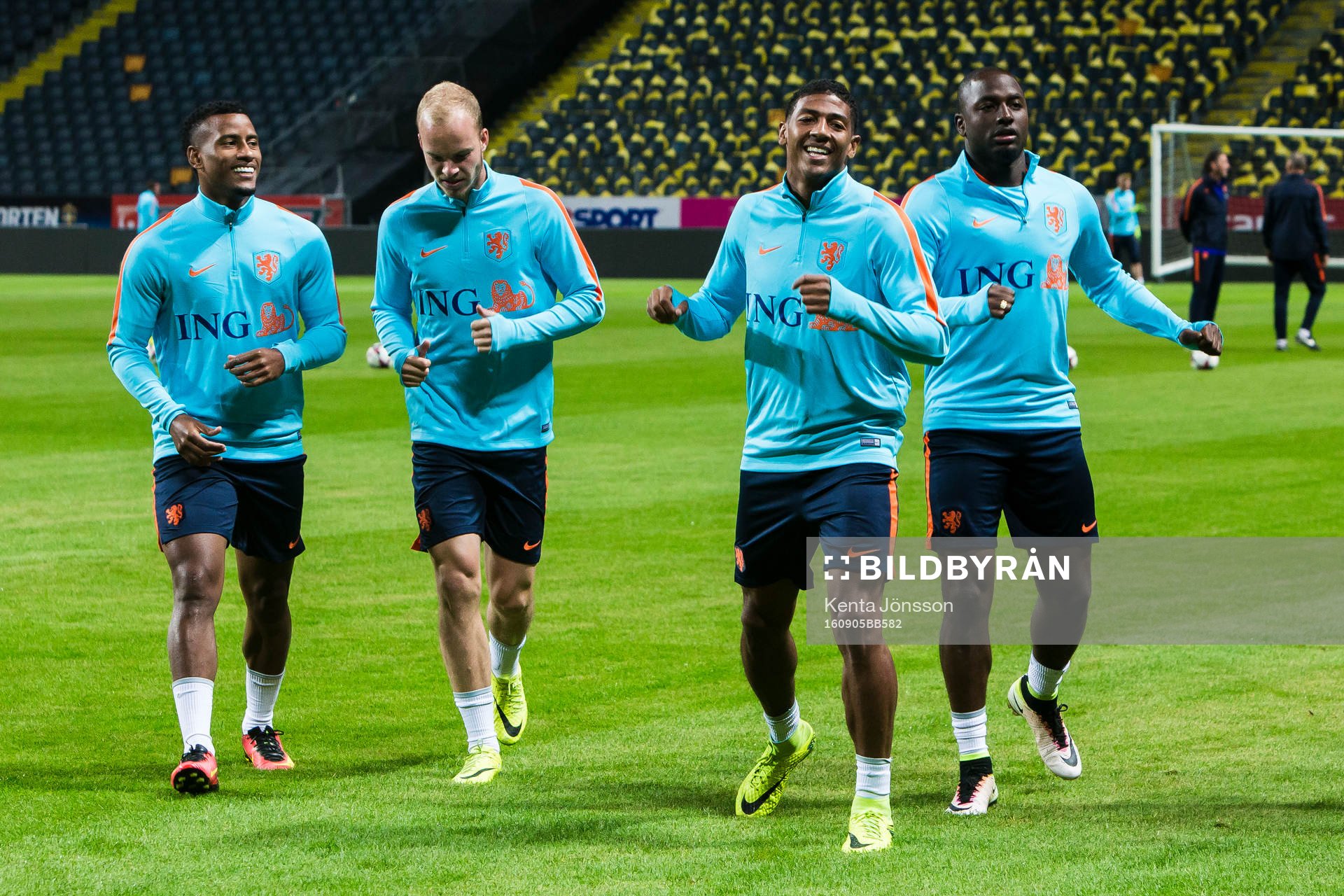 Hollands Luciano Narsingh (v) , Jorrit Hendrix , Patrick