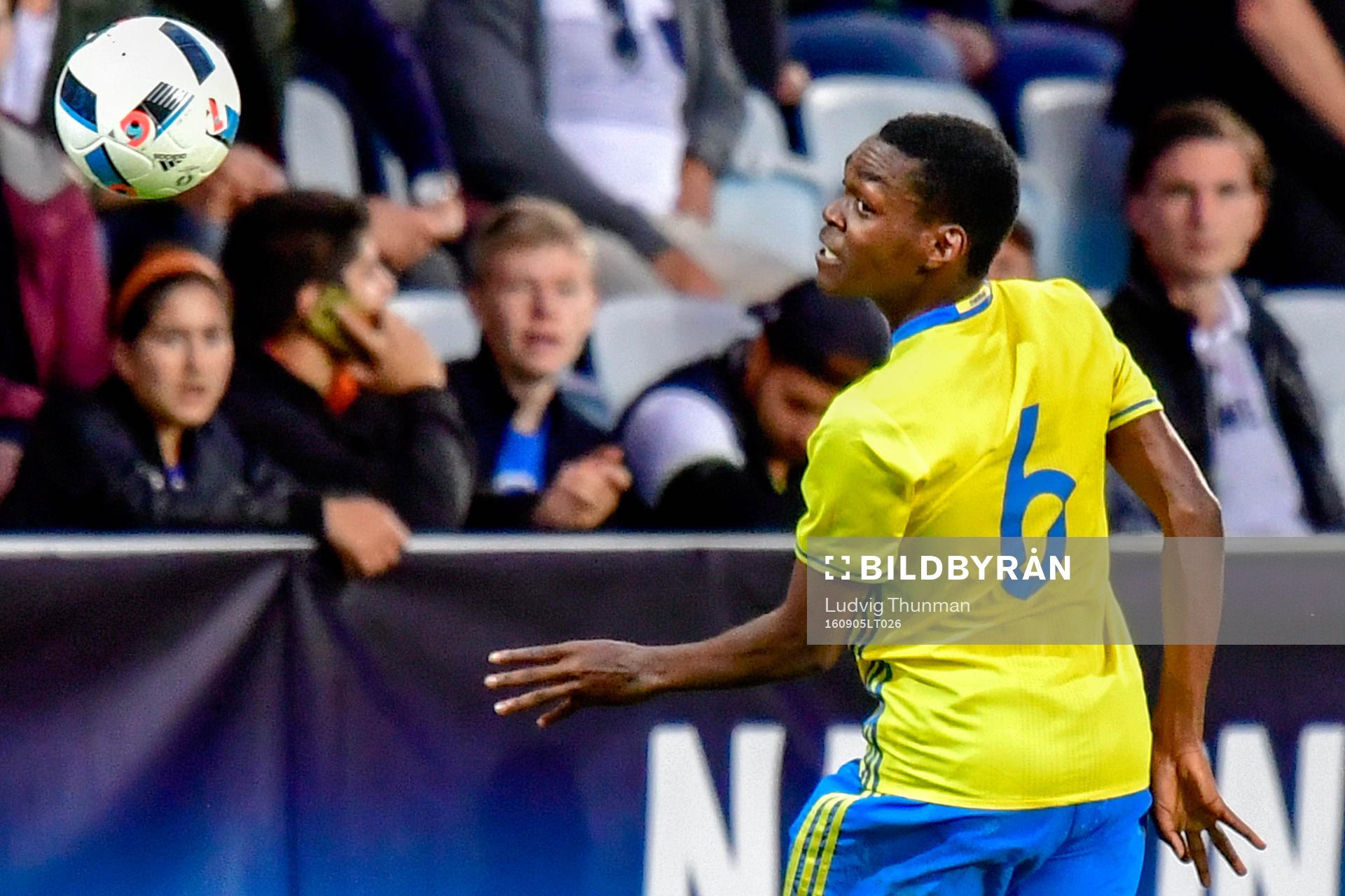 Sveriges Joel Asoro