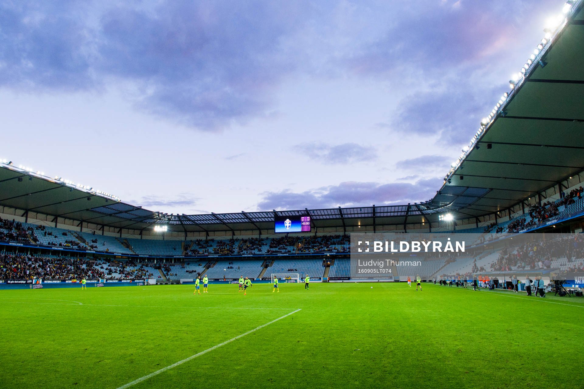 Översiktsbild över Swedbank Stadion