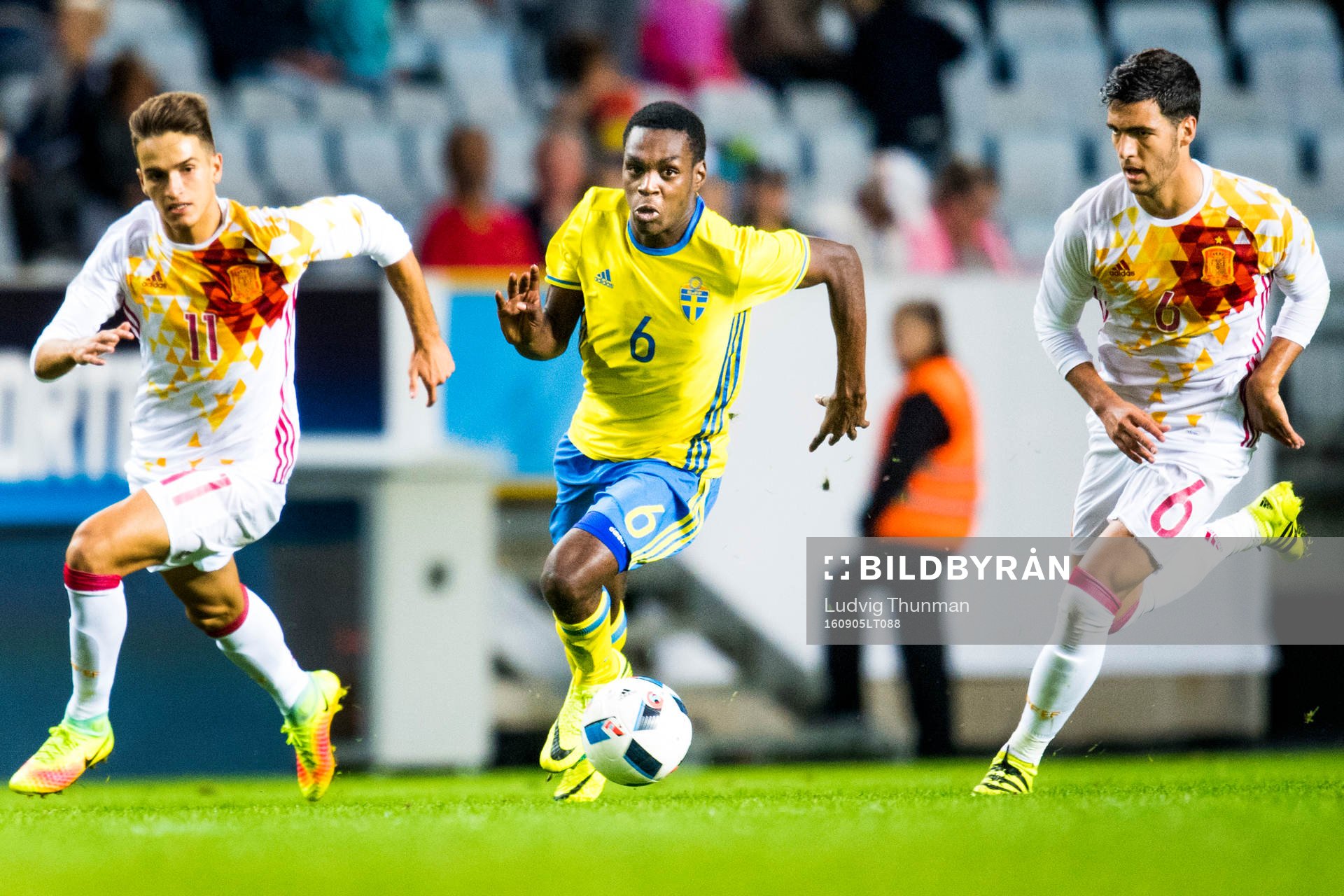 Spaniens Denis Suarez och Mikel Merino jagar Sveriges Joel