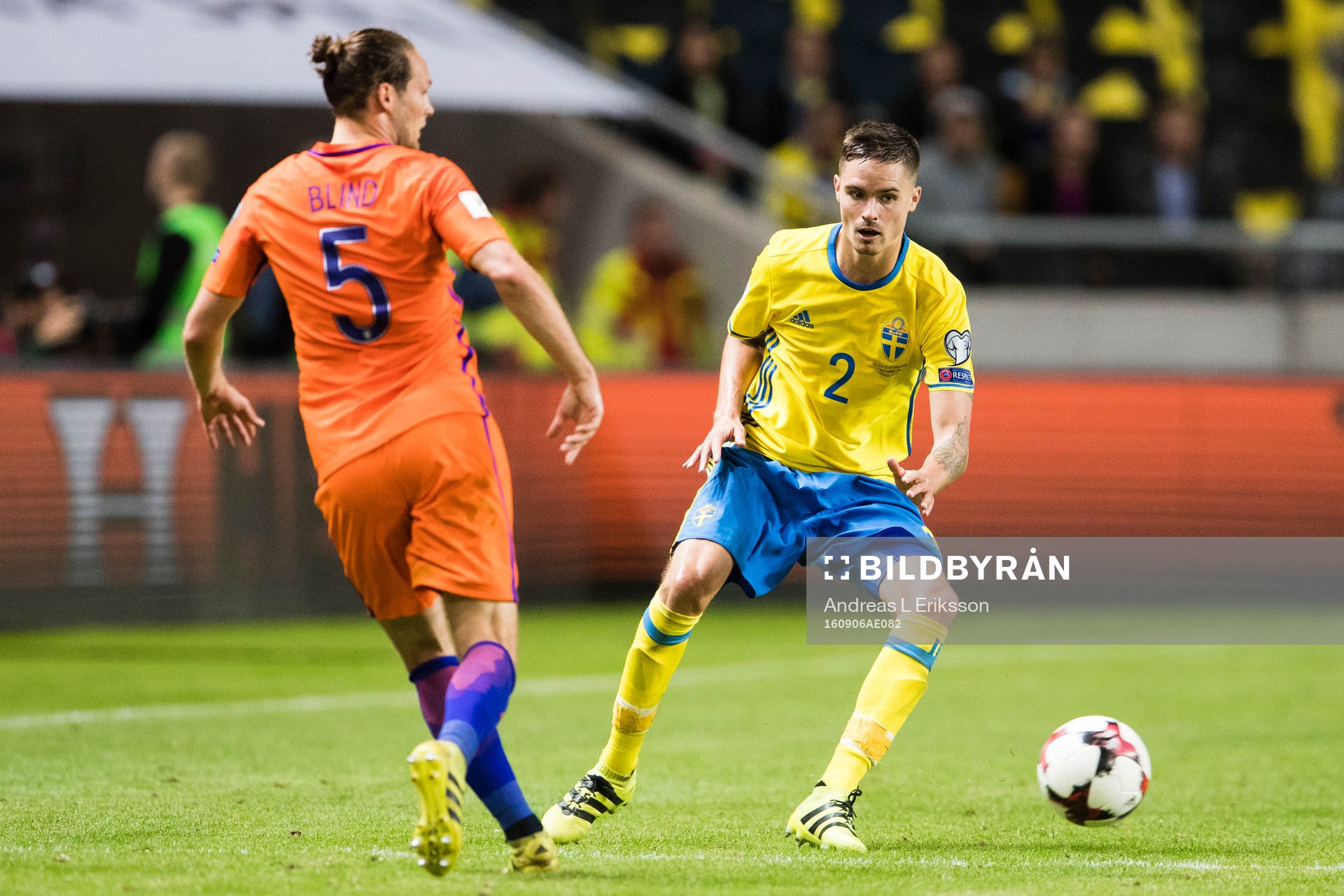 Hollands Daley Blind och Sveriges Mikael Lustig