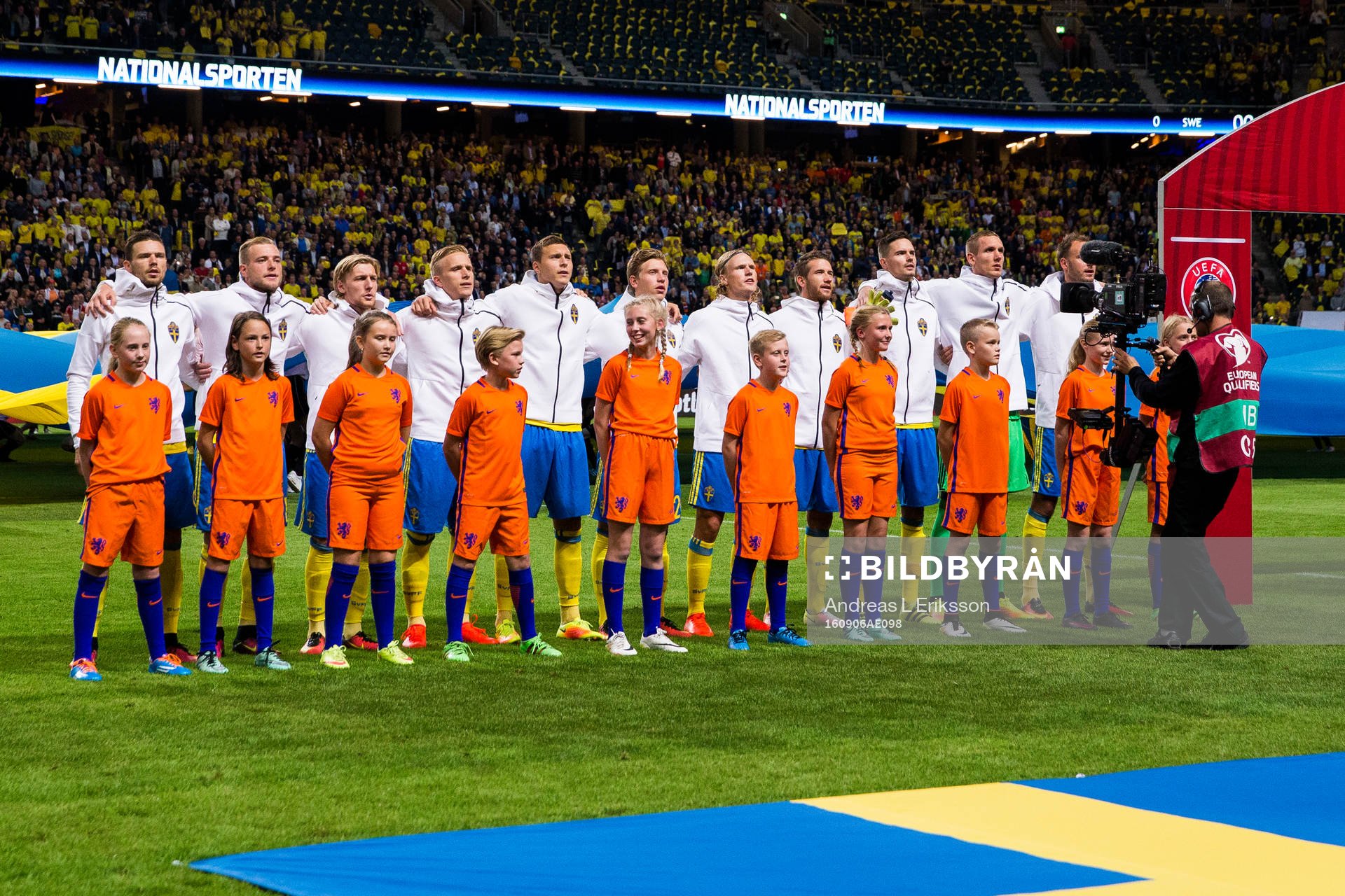 De svenska spelarna