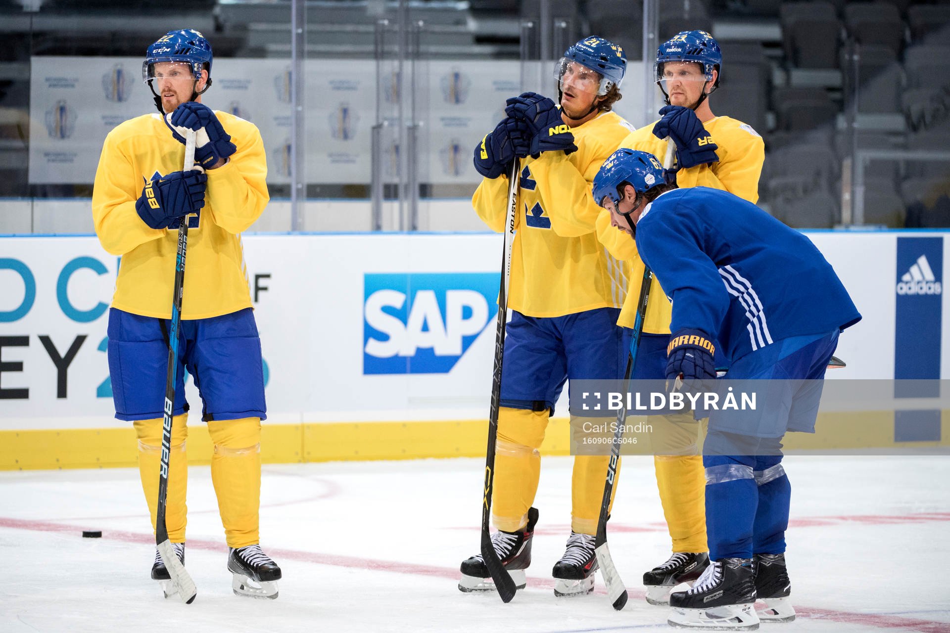 Sveriges Daniel Sedin, Loui Eriksson, Henrik Sedin, Henrik
