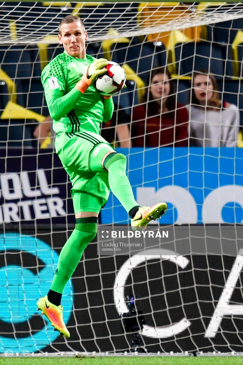 Sveriges målvakt Robin Olsen
