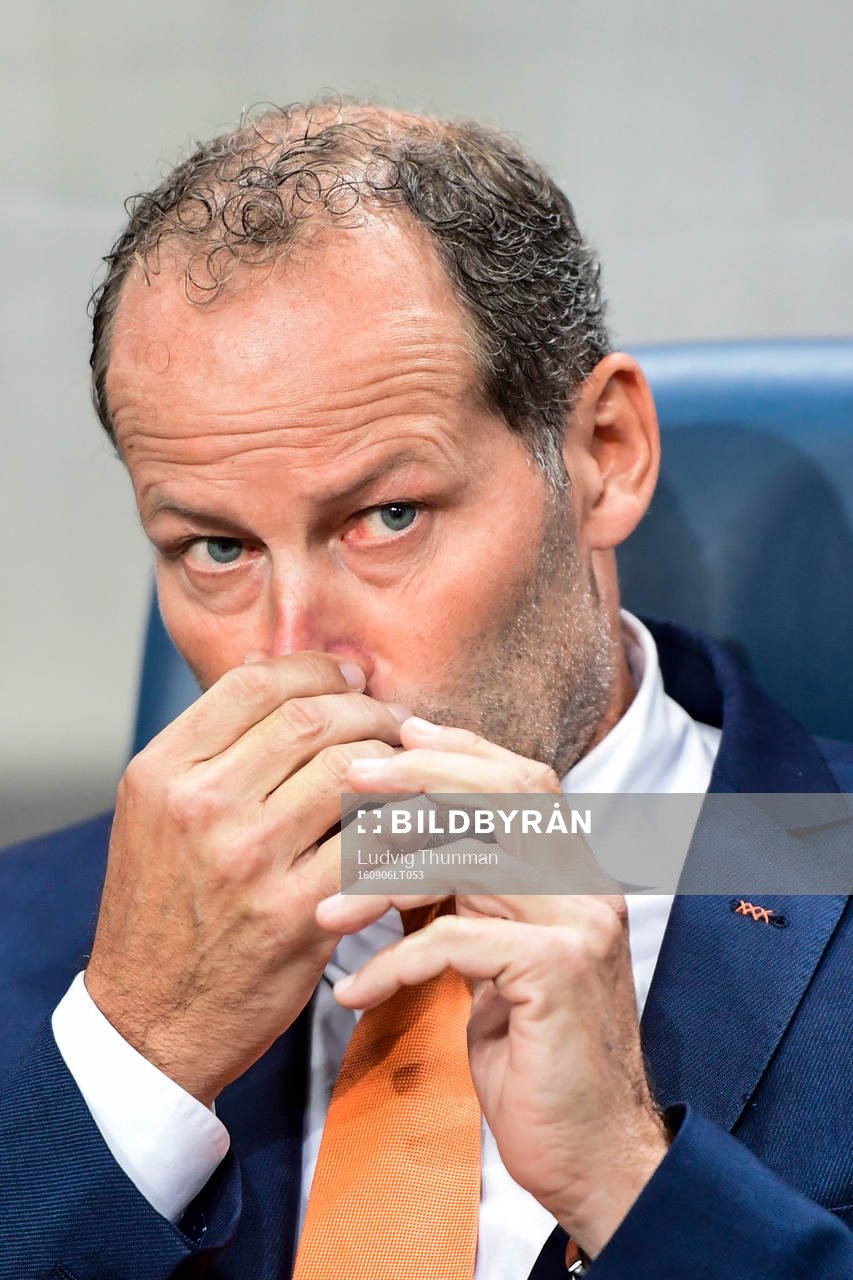 Hollands förbundskapten Danny Blind