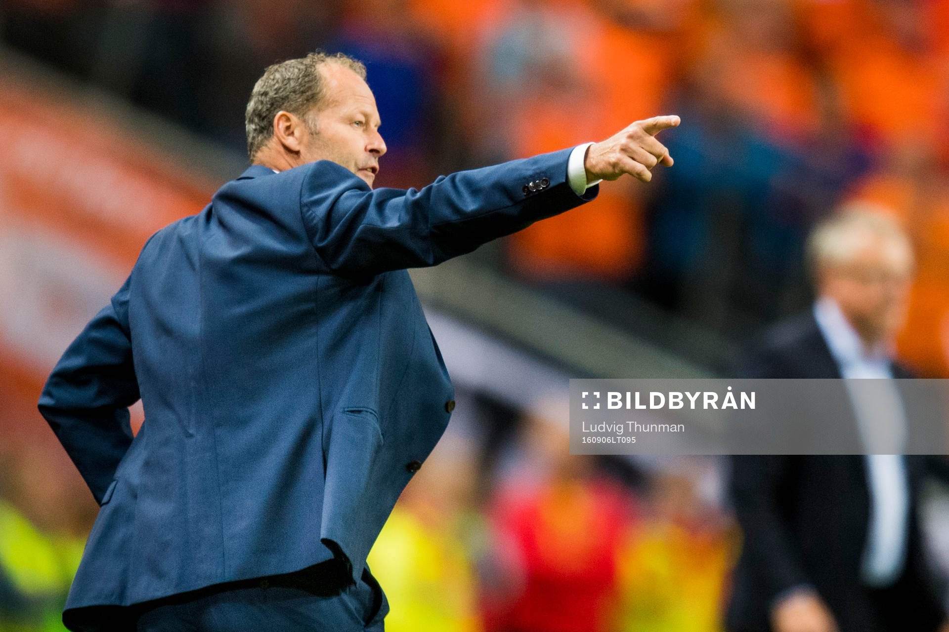 Hollands förbundskapten Danny Blind