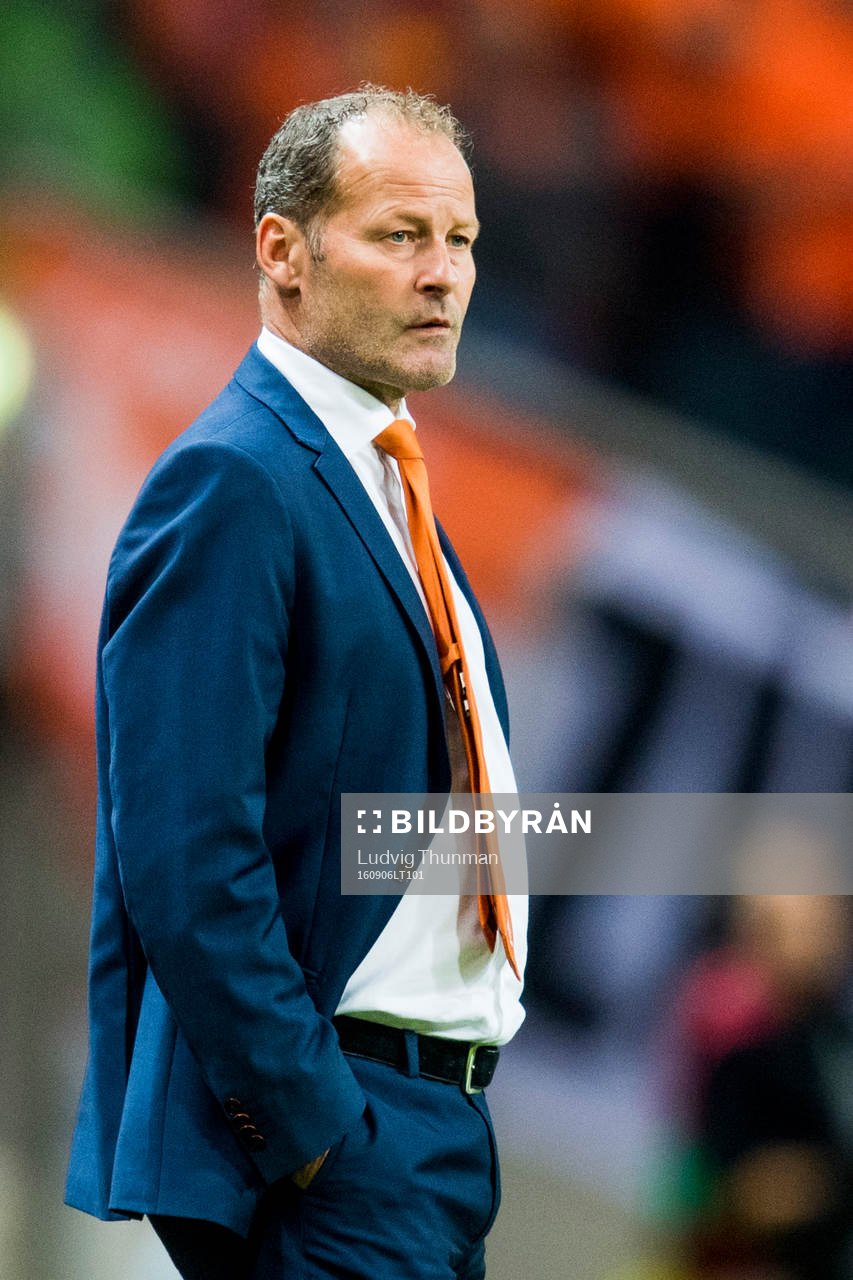 Hollands förbundskapten Danny Blind