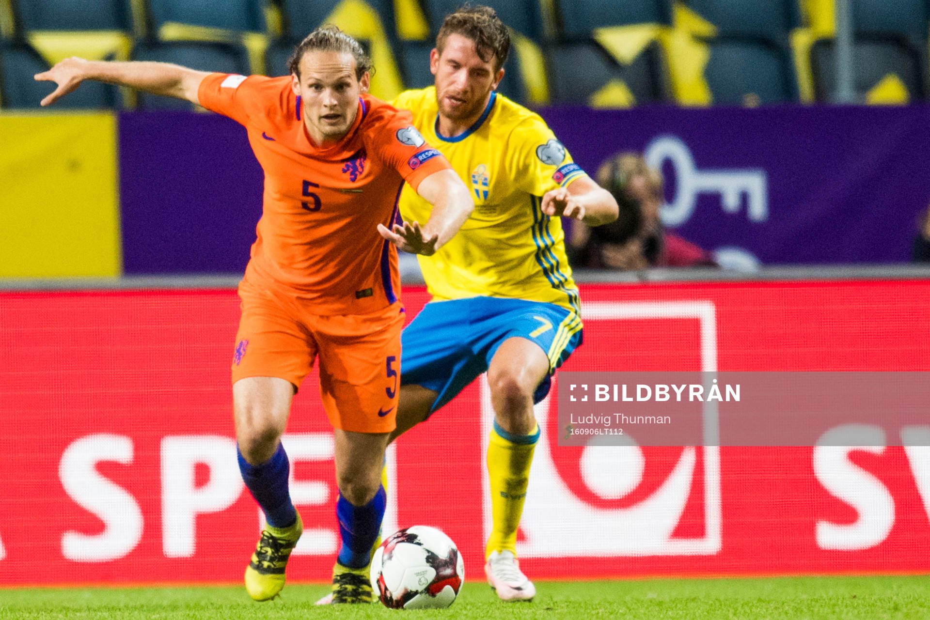 Hollands Daley Blind och Sveriges Marcus Rohdén