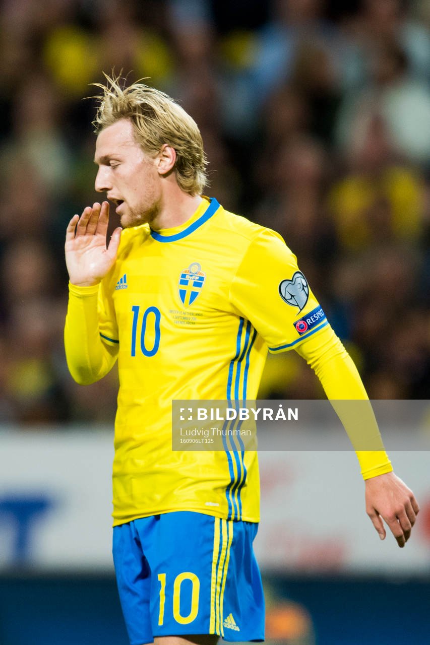 Sveriges Emil Forsberg deppar