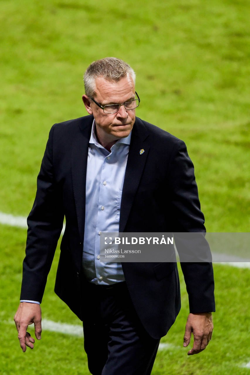 Sveriges förbundskapten Janne Andersson