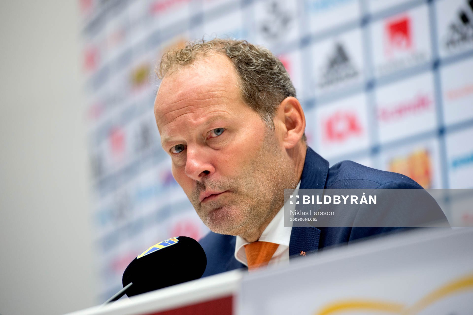Hollands förbundskapten Danny Blind