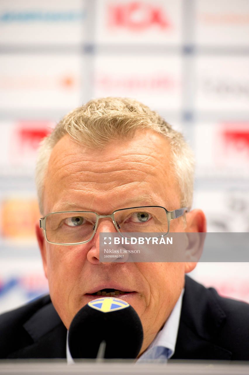 Sveriges förbundskapten Janne Andersson