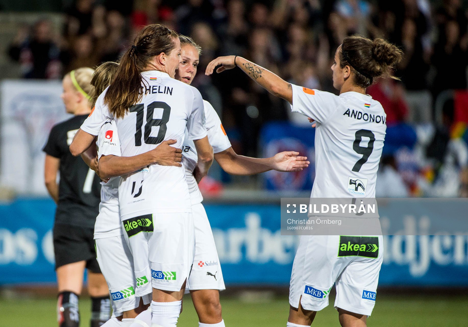 Rosengårds Marta Viera Da Silva, Lotta Schelin, Lieke
