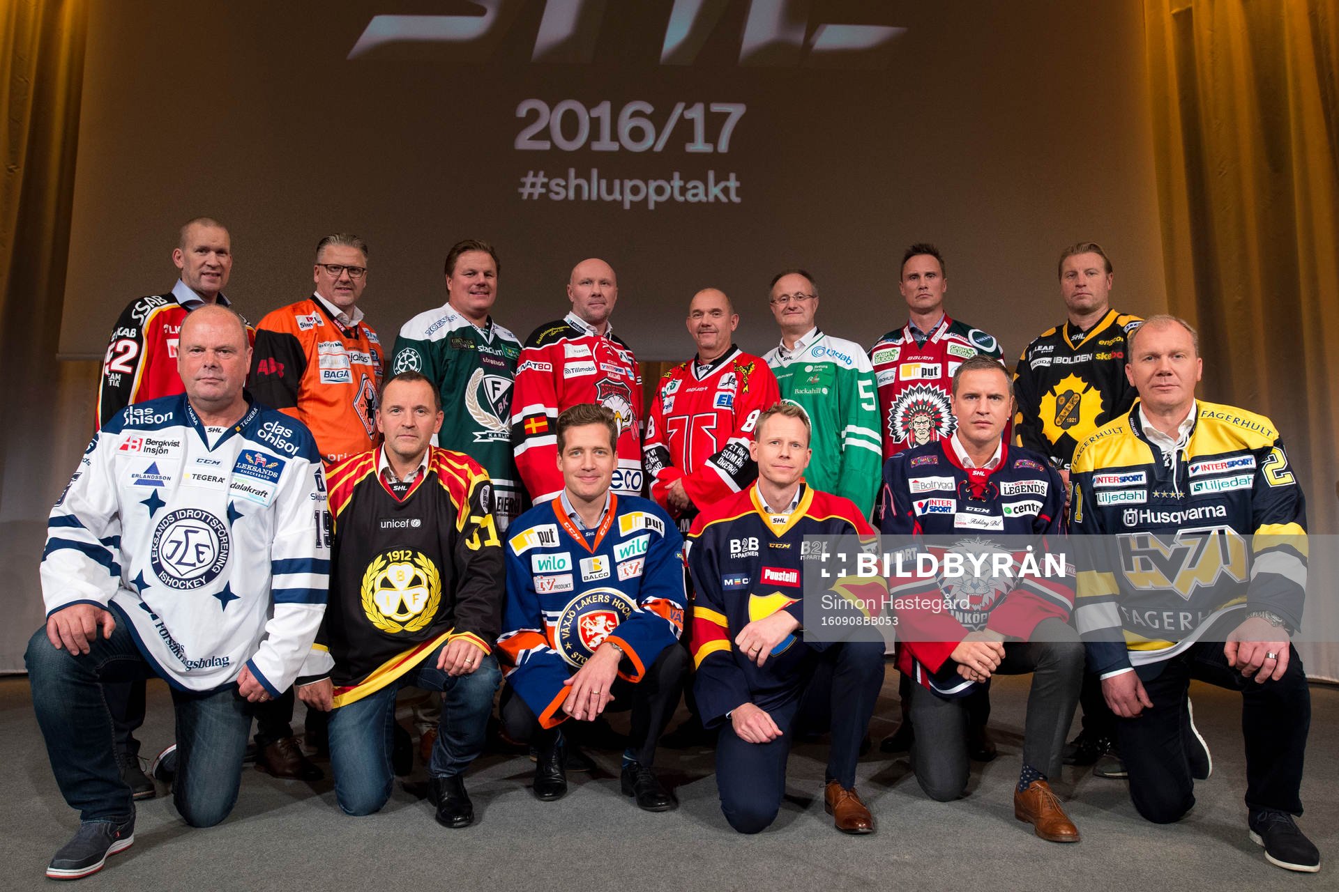 Luleås tränare Stefan Nilsson, Karlskronas Per Hånberg,