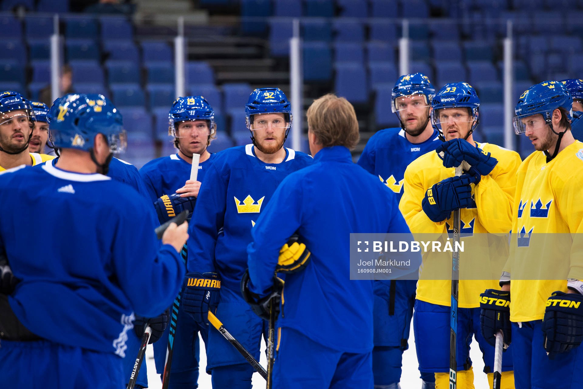Niklas Hjalmarsson, Nicklas Bäckström, Gabriel Landeskog,