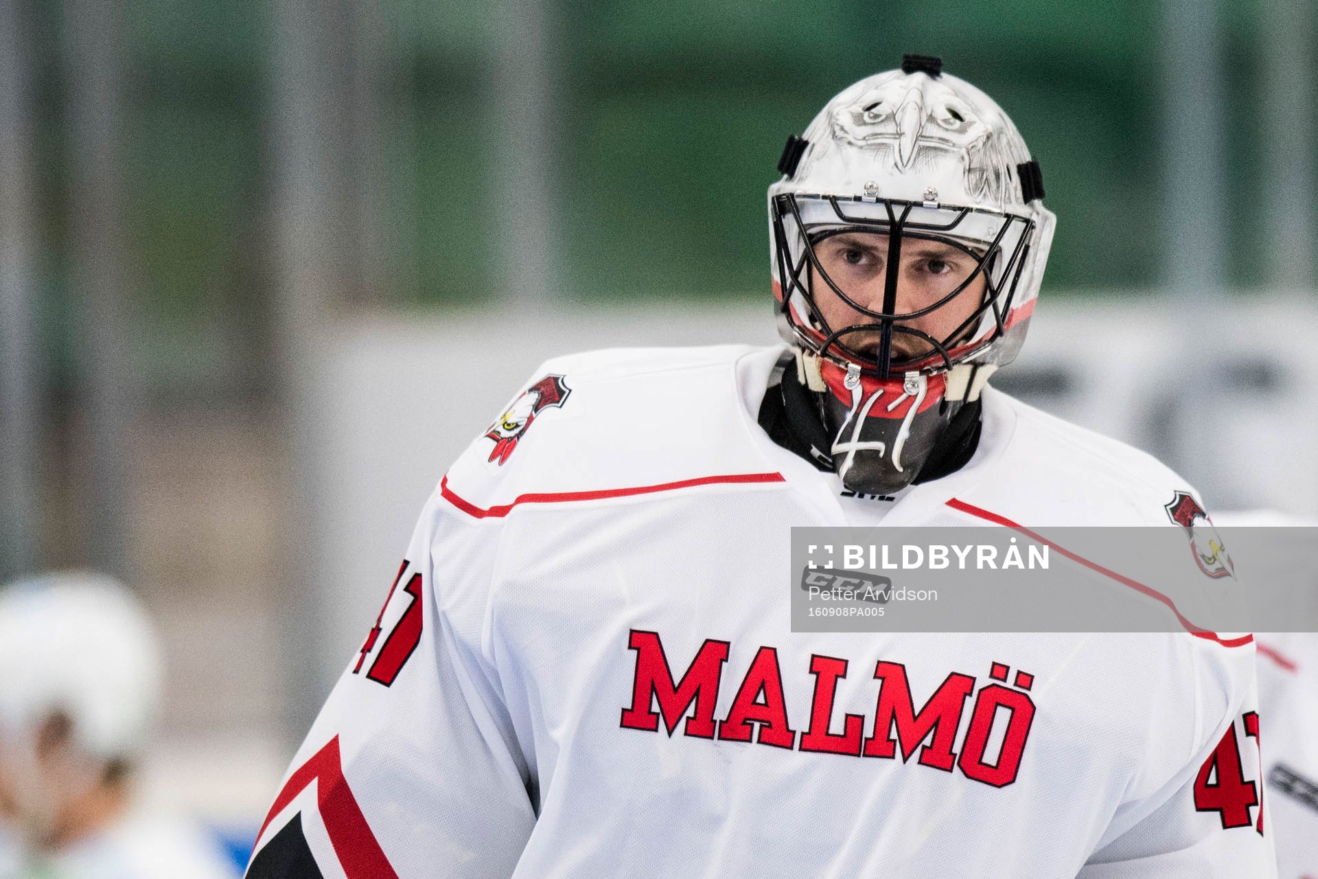 Malmö Redhawks målvakt Cristopher Nihlstorp