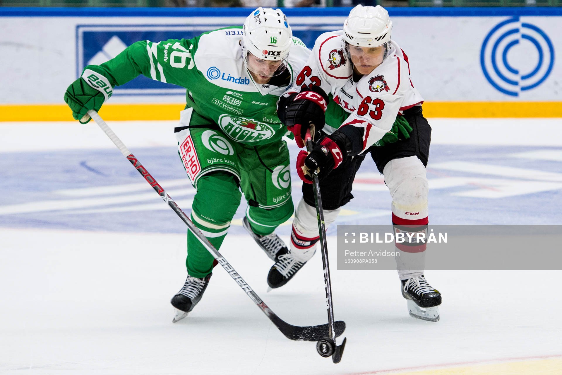 Rögles Christopher Liljewall och Malmö Redhawks Fredrik