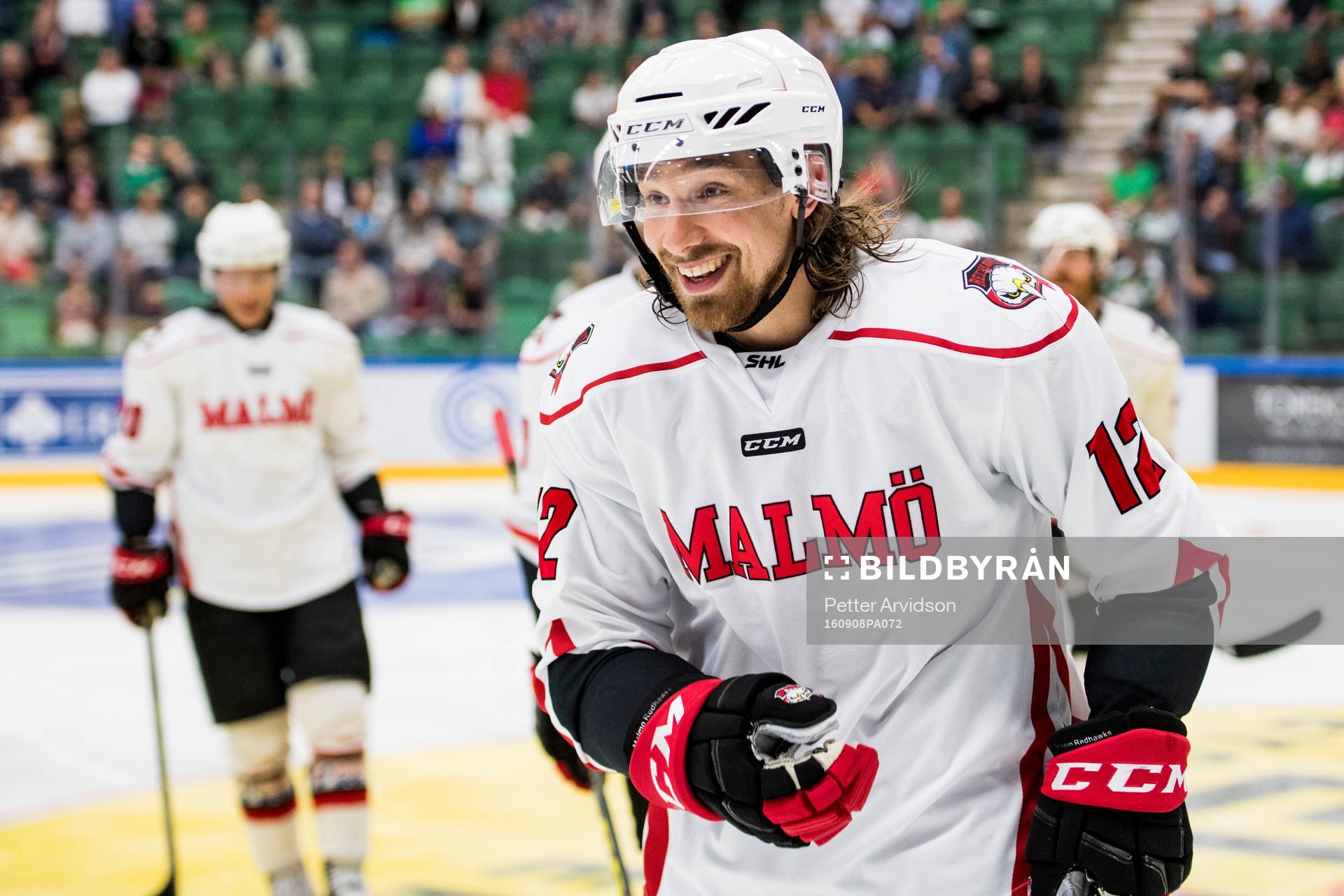 Malmö Redhawks Andreas Thuresson jublar