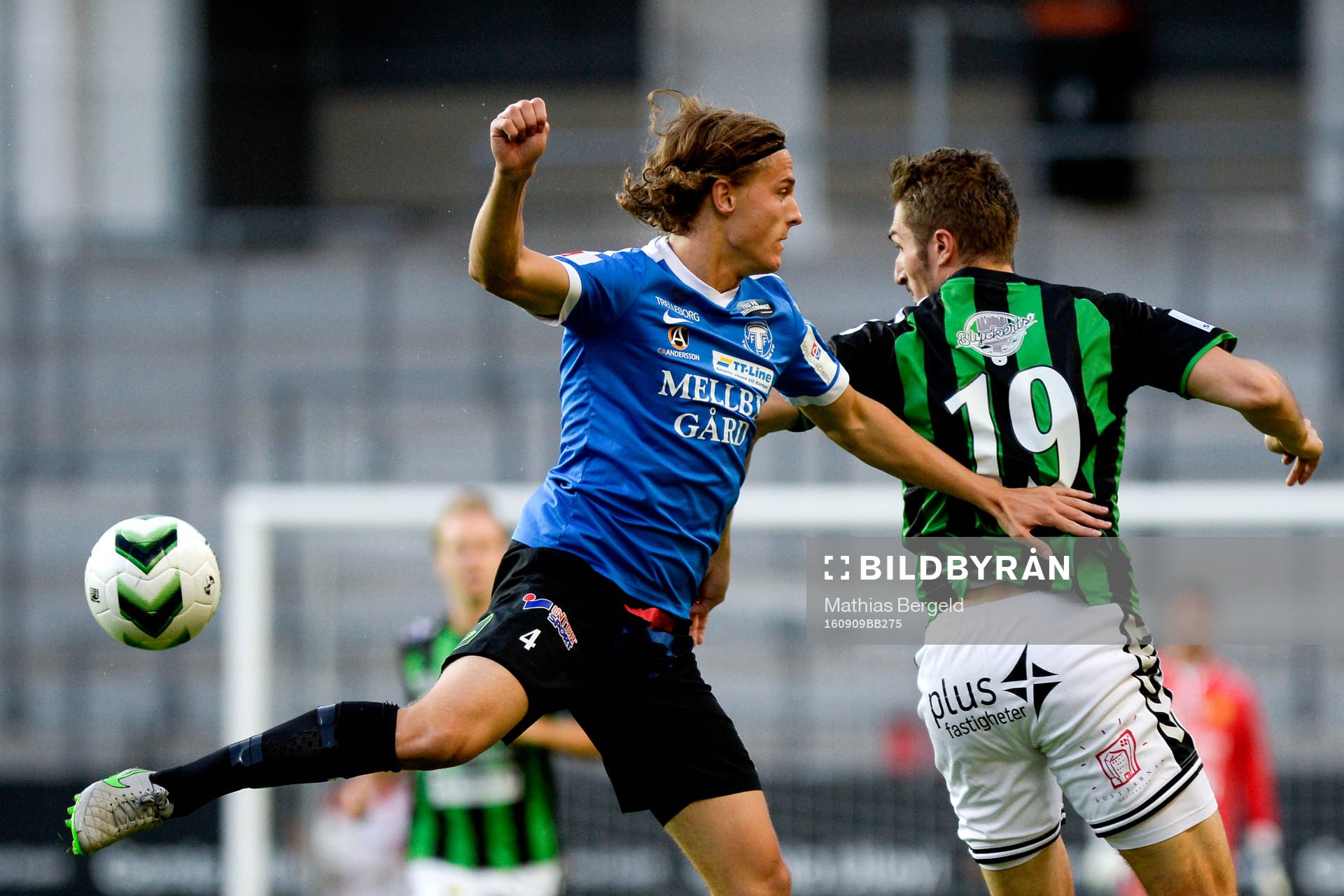 Trelleborgs Jacob Palander och GAIS Dardan Rexhepi
