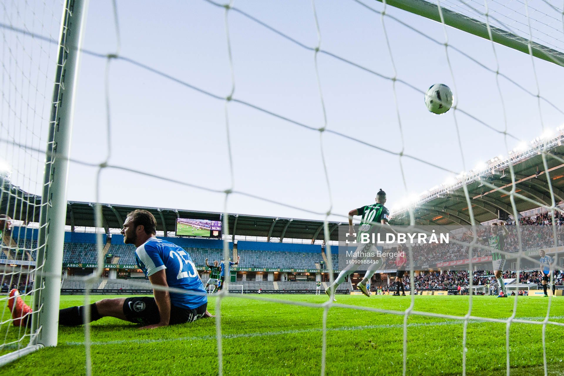 Trelleborgs Robin Jacobsson reagerar när GAIS Luka