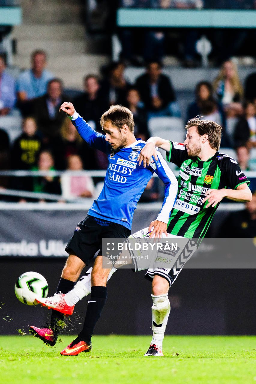 Trelleborgs Zoran Jovanovic och GAIS Johan Lundgren