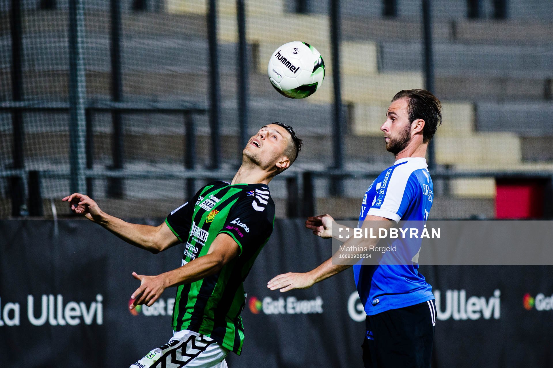 GAIS Luka Mijaljevic och Trelleborgs Robin Jacobsson