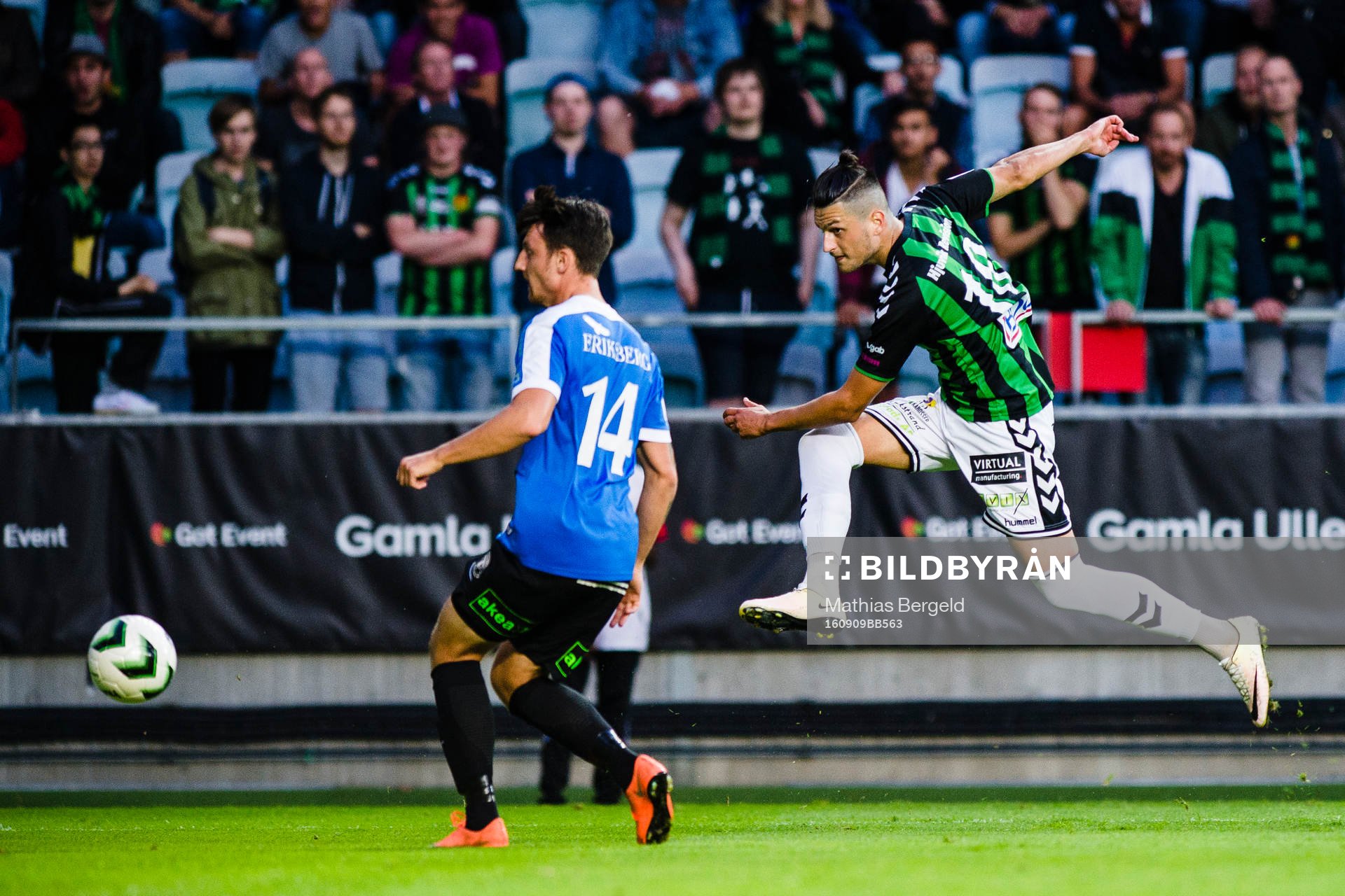 GAIS Luka Mijaljevic skjuter