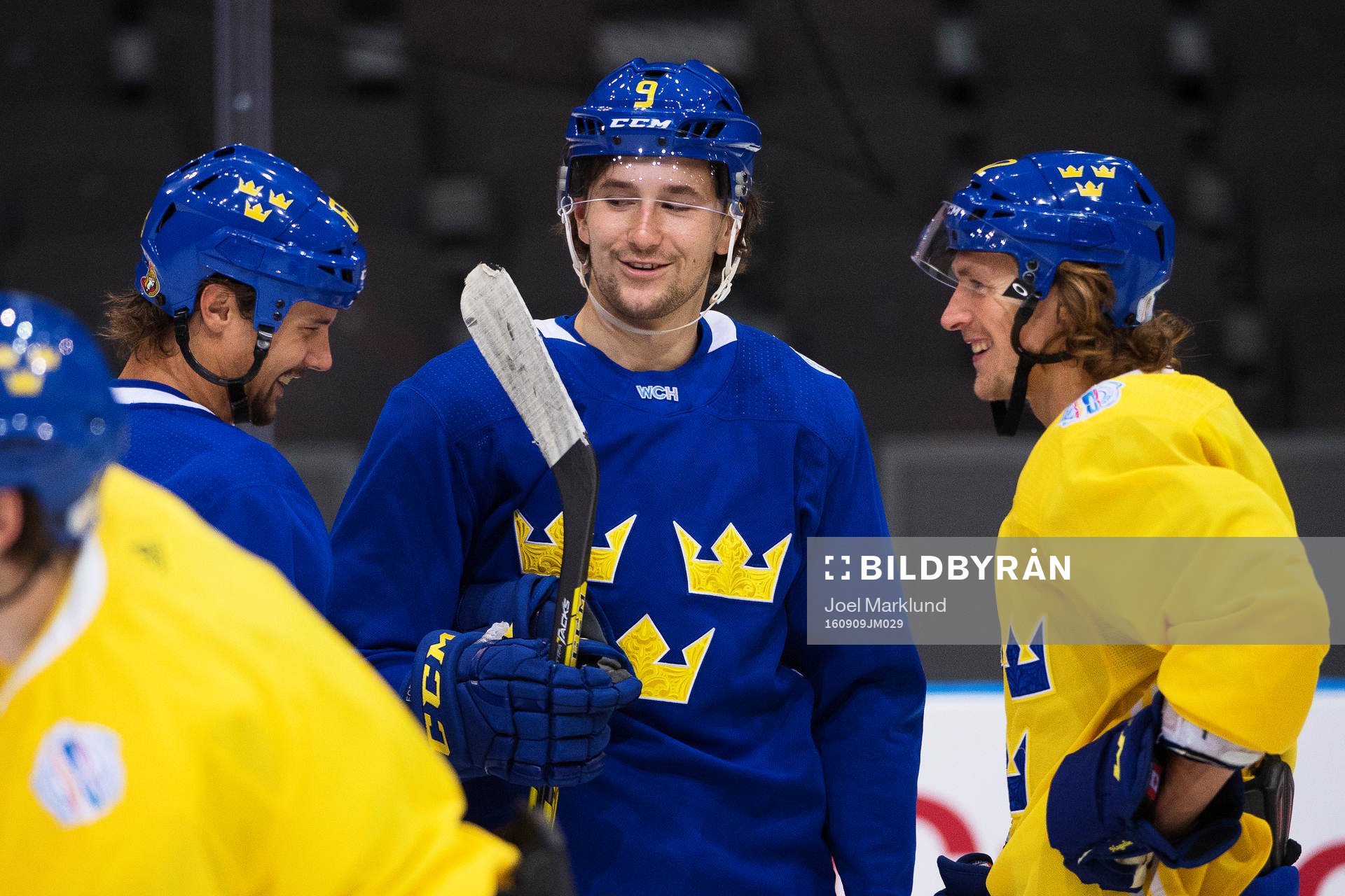 Erik Karlsson, Filip Forsberg och Carl Hagelin