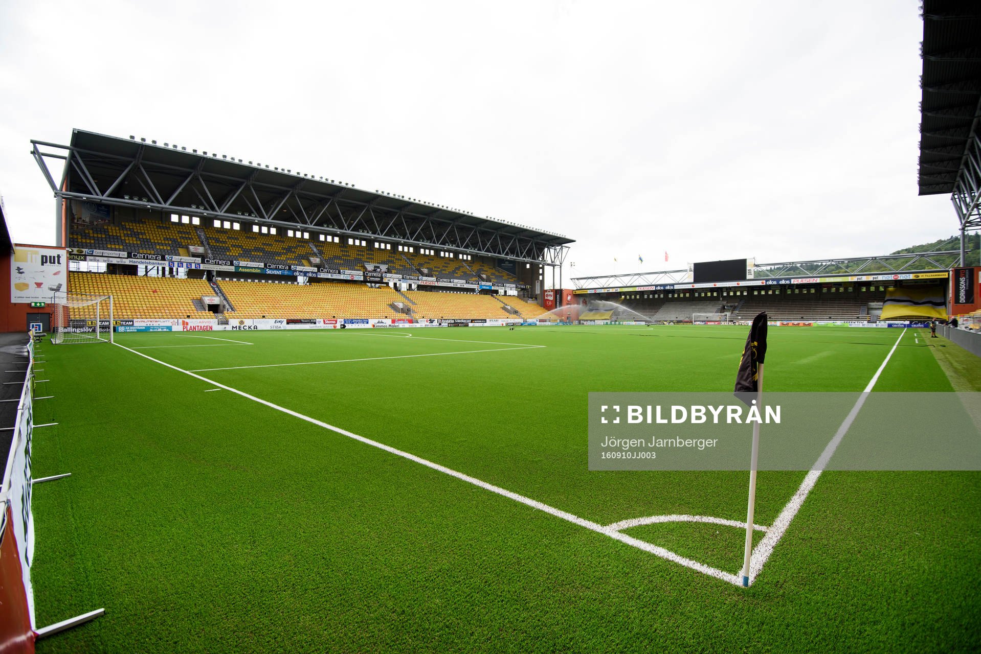 Borås arena innan fotbollsmatchen i Allsvenskan mellan