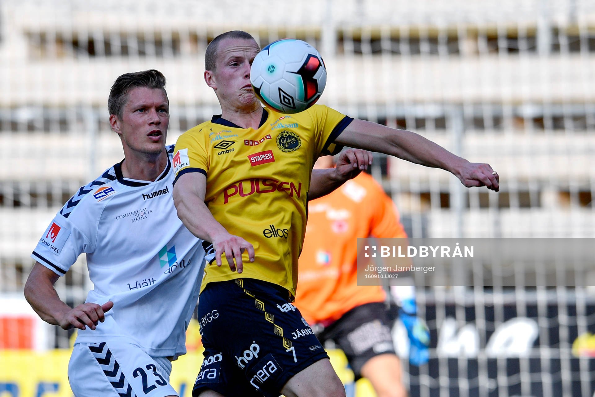 Kalmars Viktor Elm och Elfsborgs Daniel Gustavsson