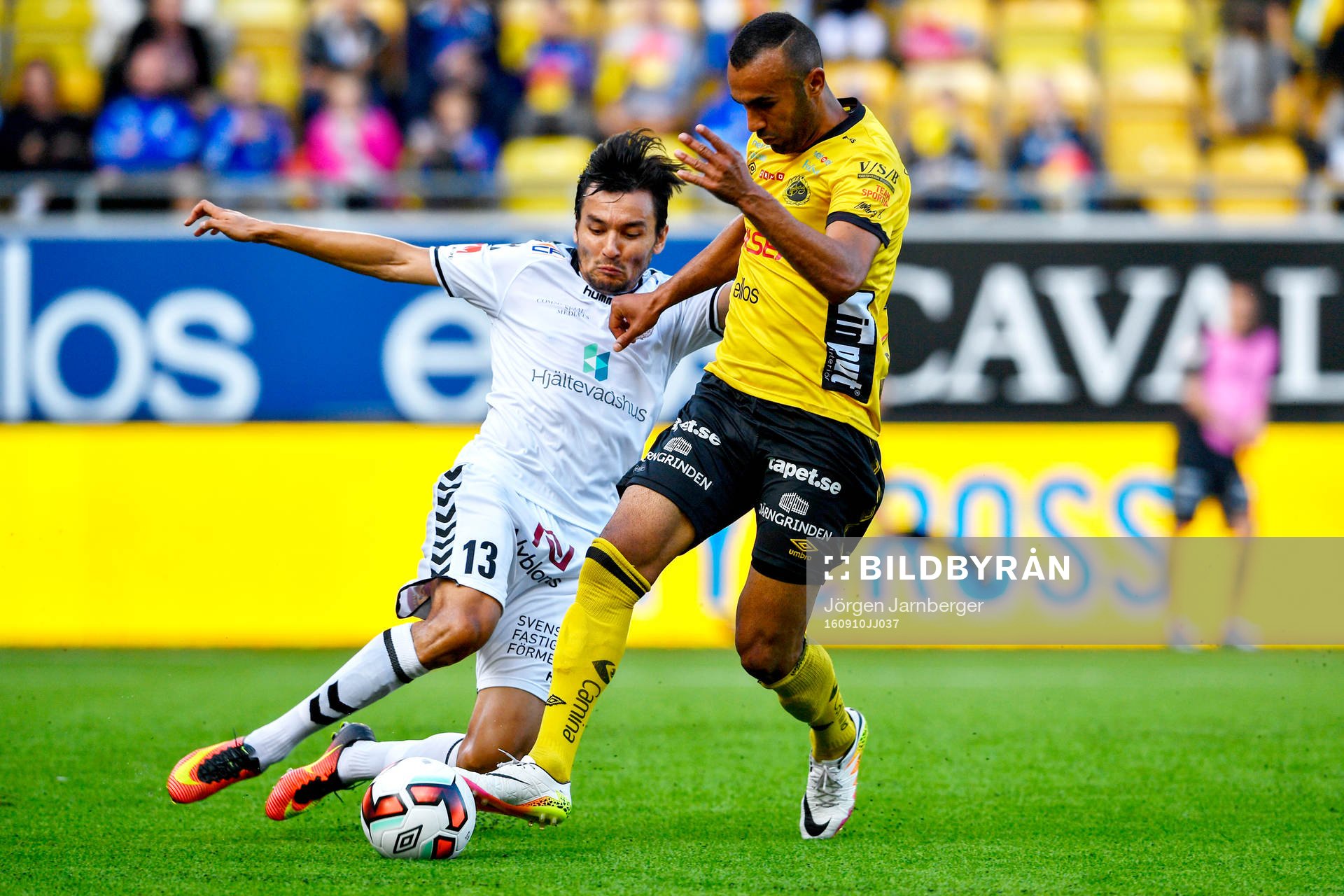 Kalmars Emin Nouri och Elfsborgs Issam Jebali