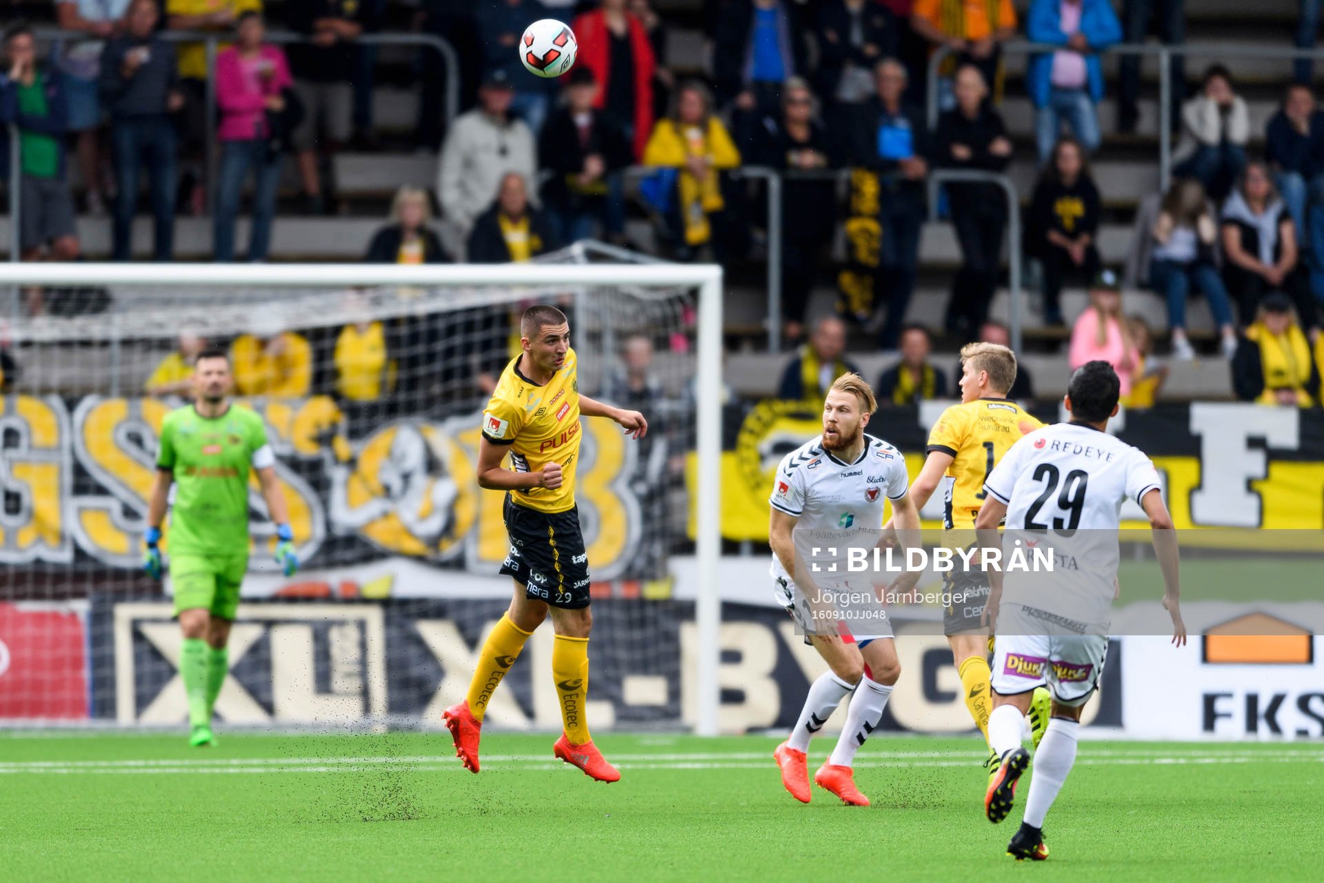 under fotbollsmatchen i Allsvenskan mellan Elfsborg och