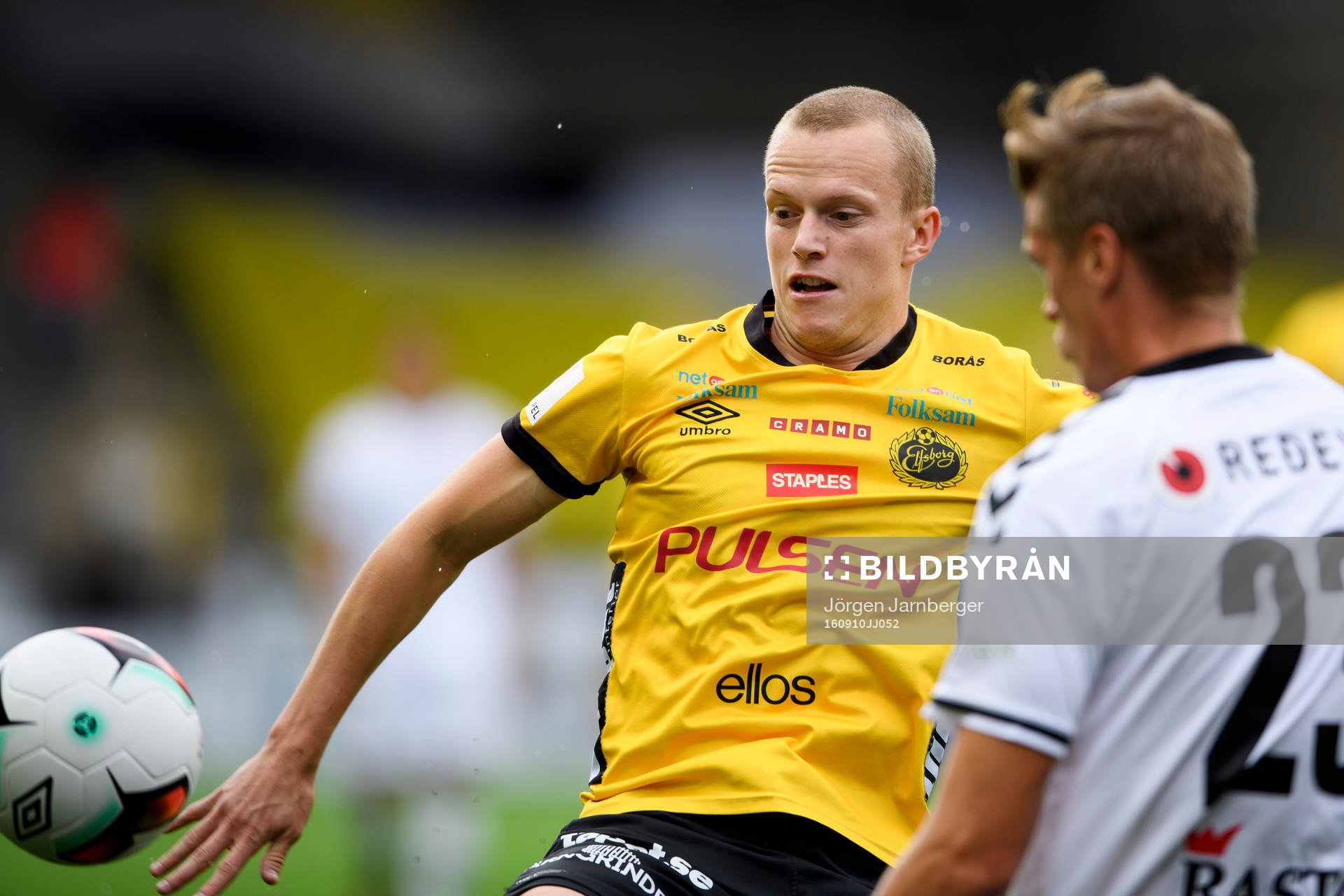 under fotbollsmatchen i Allsvenskan mellan Elfsborg och