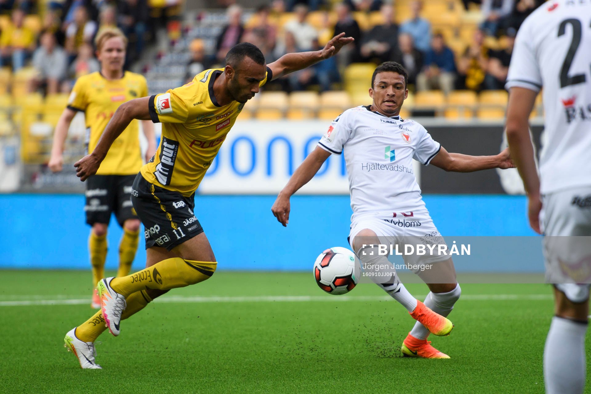 Kalmars Ismael Silva Lima och Elfsborgs Issam Jebali