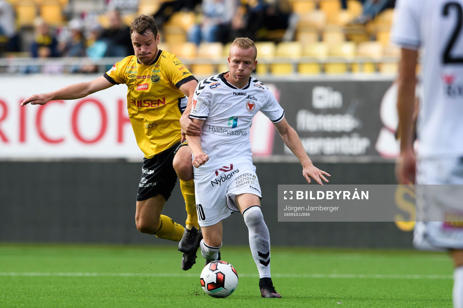 Kalmars Tobias Eriksson och Elfsborgs Henning Hauger