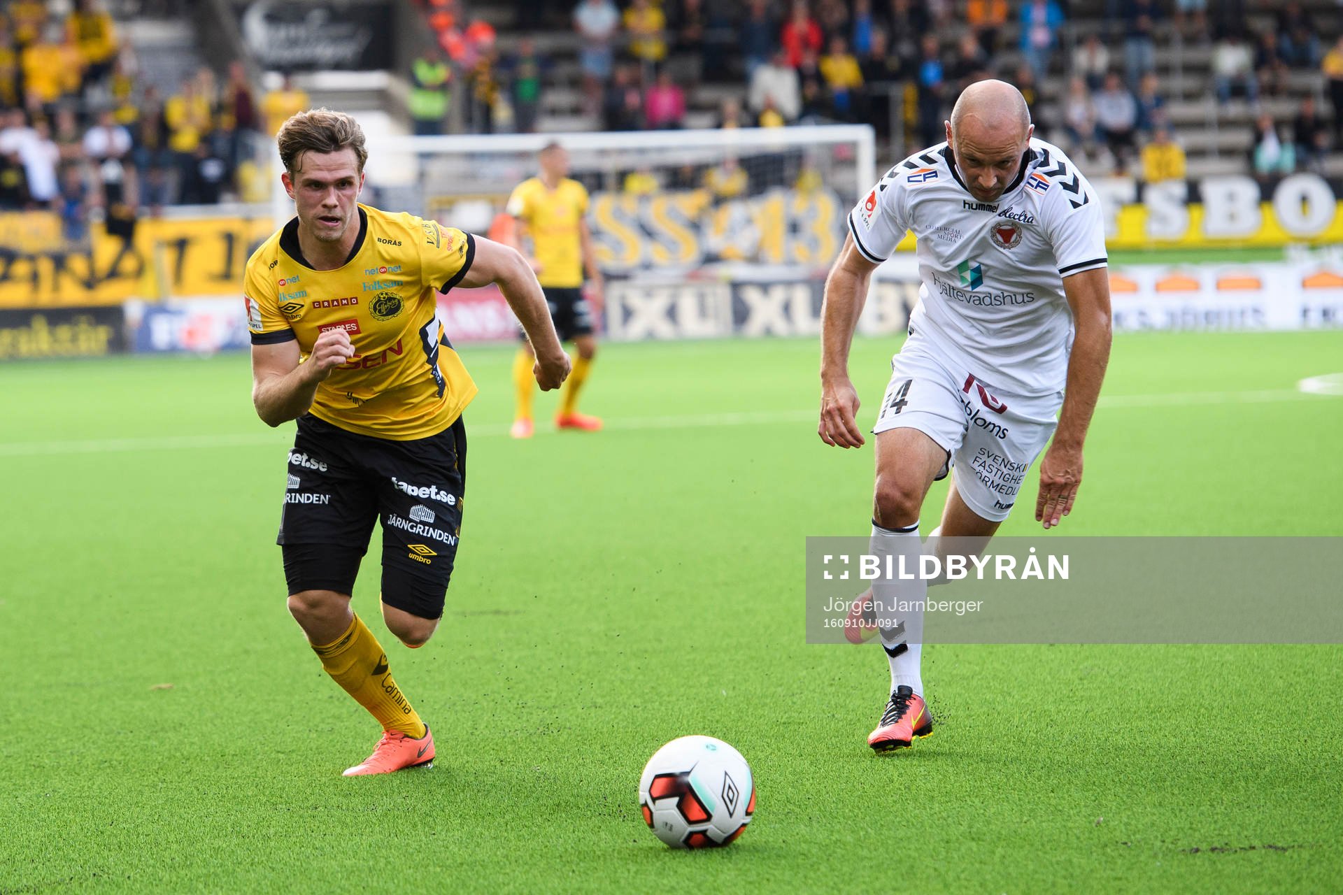 Elfsborgs Jesper Manns och Kalmars Stefan Larsson