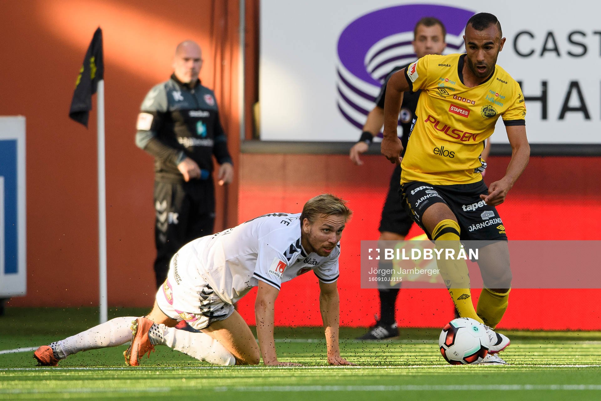 Elfsborgs Issam Jebali och Kalmars Jonathan Ring