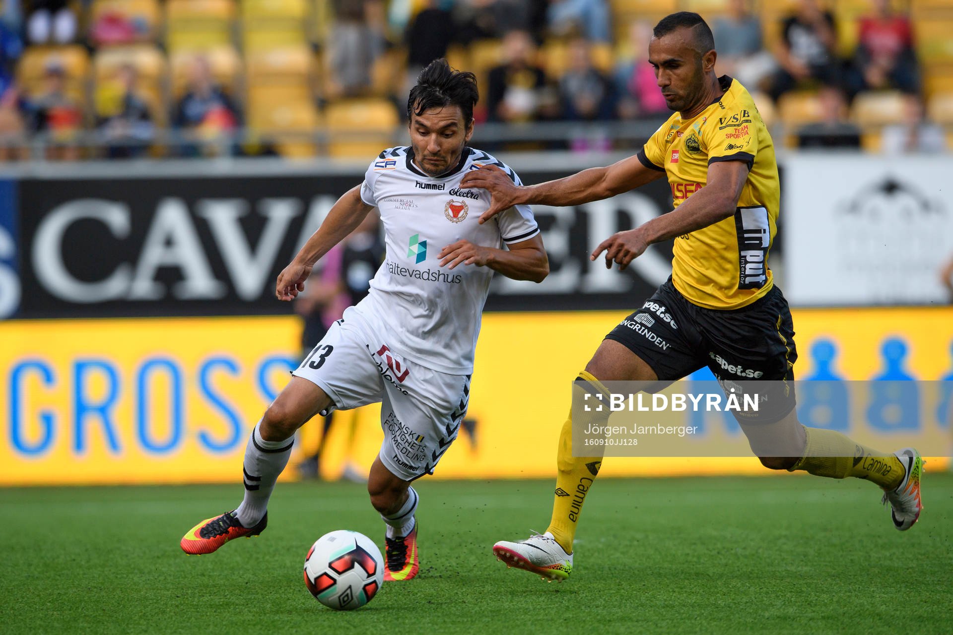 Kalmars Emin Nouri och Elfsborgs Issam Jebali